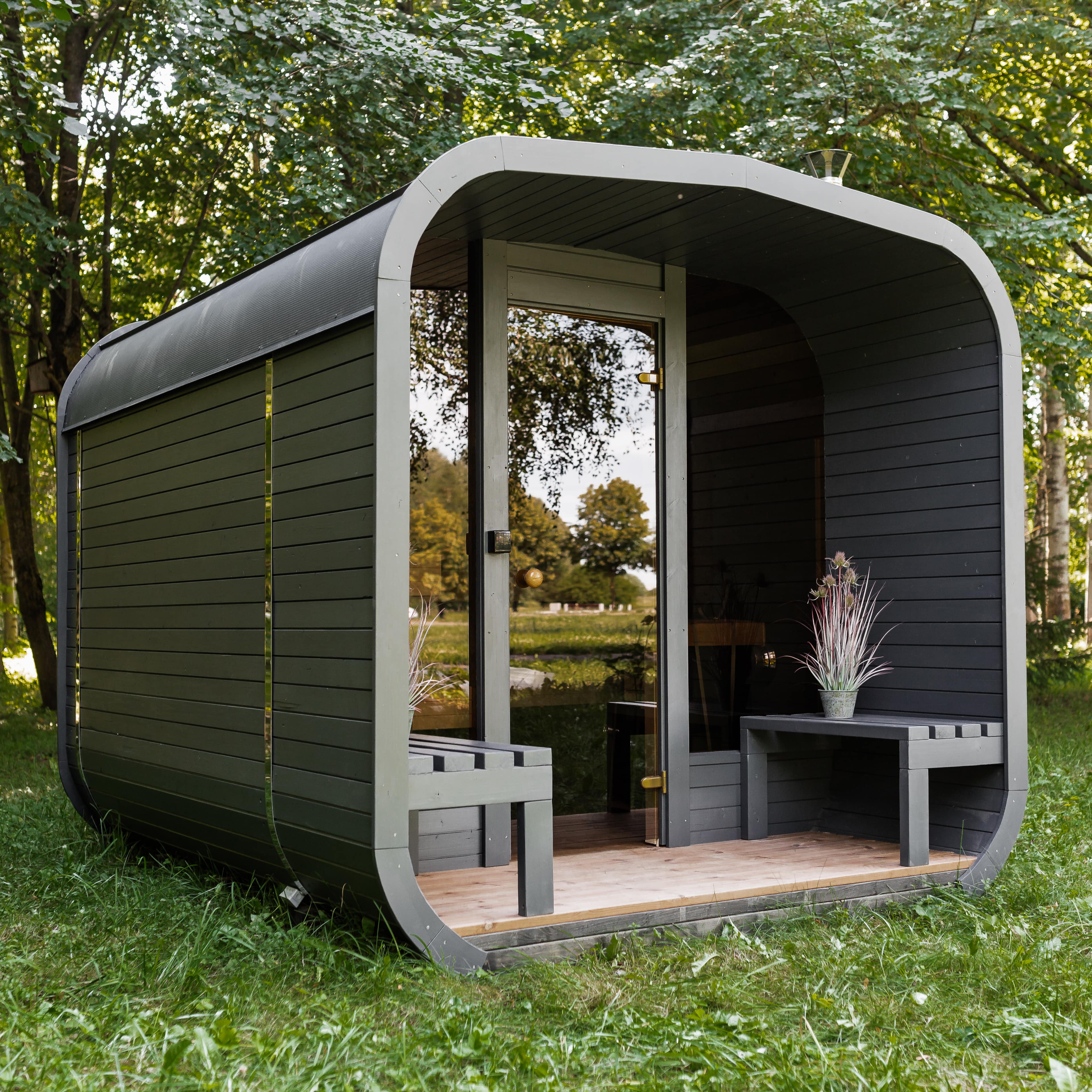 Cube sauna 3m