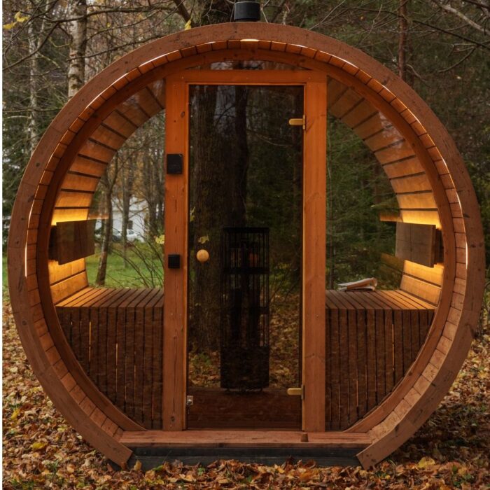 Barrelsauna luxe 2.6 meter
