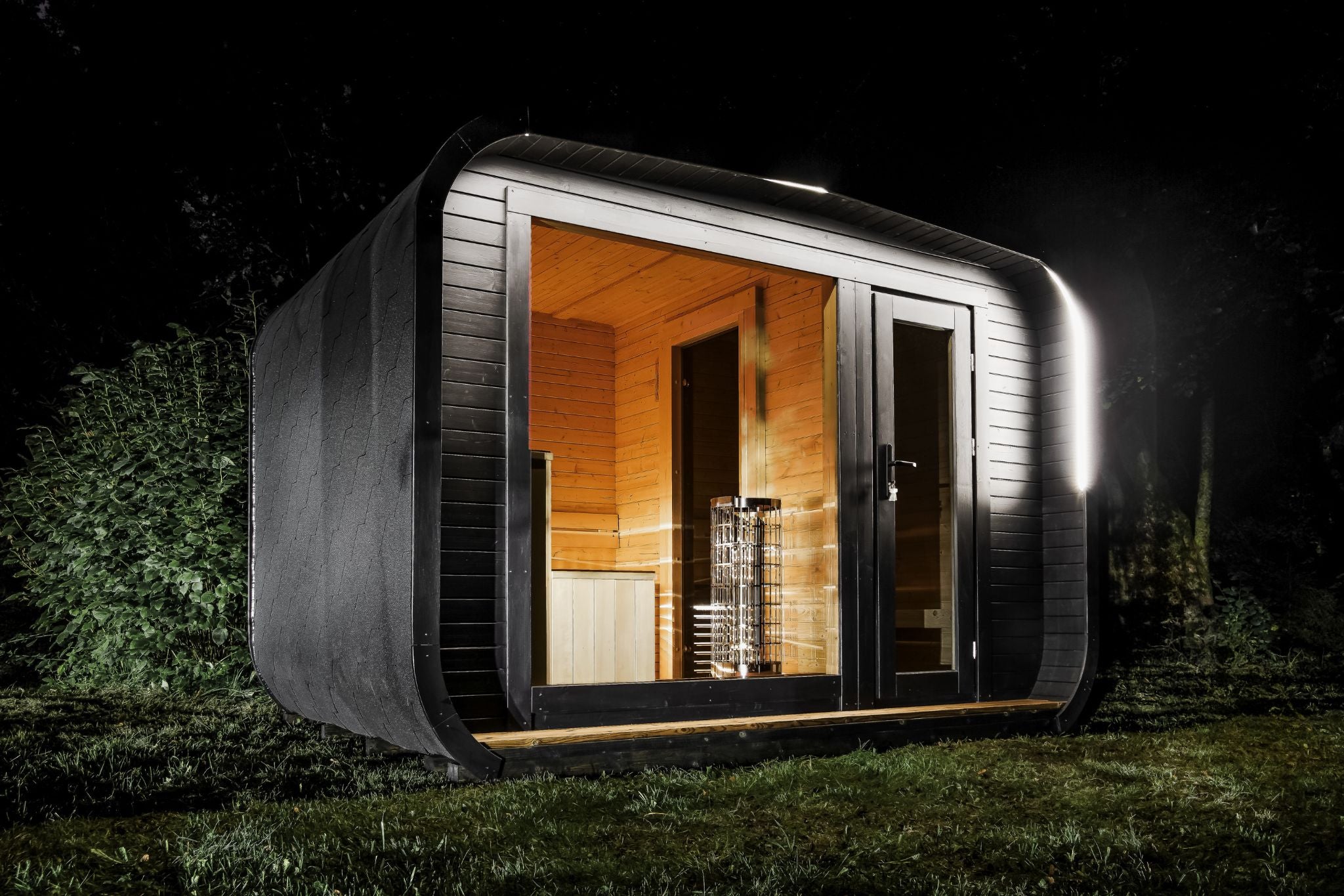 Arc Sauna met kleedruimte 245x340