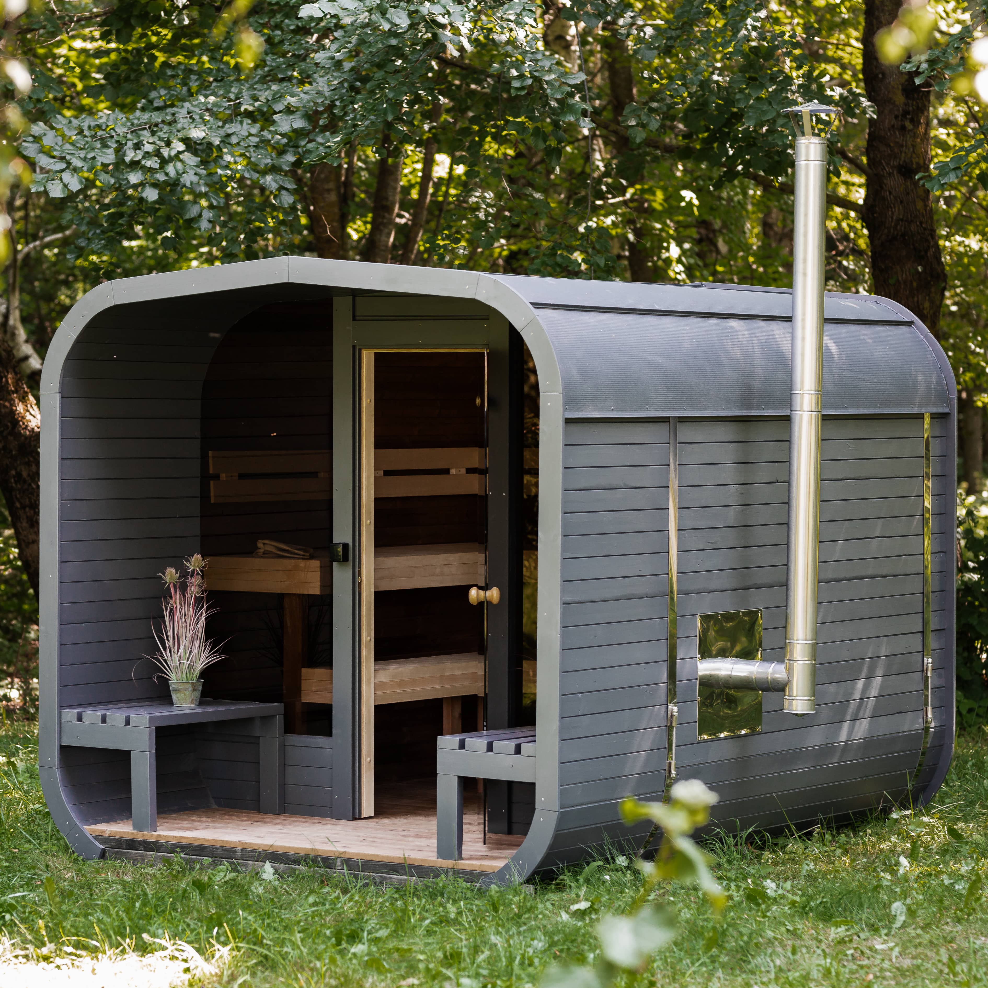 Cube sauna 3m