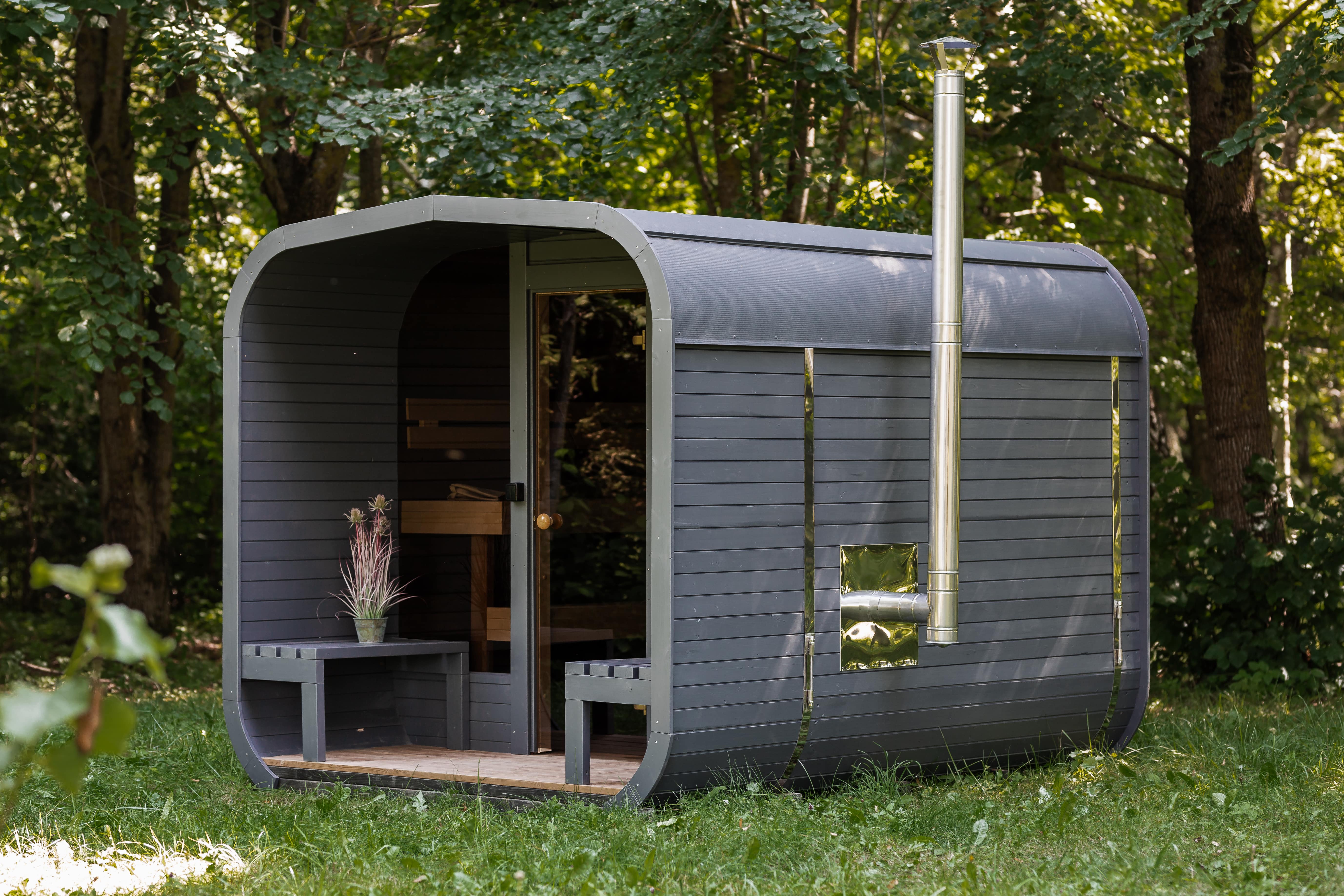 Cube sauna 3m