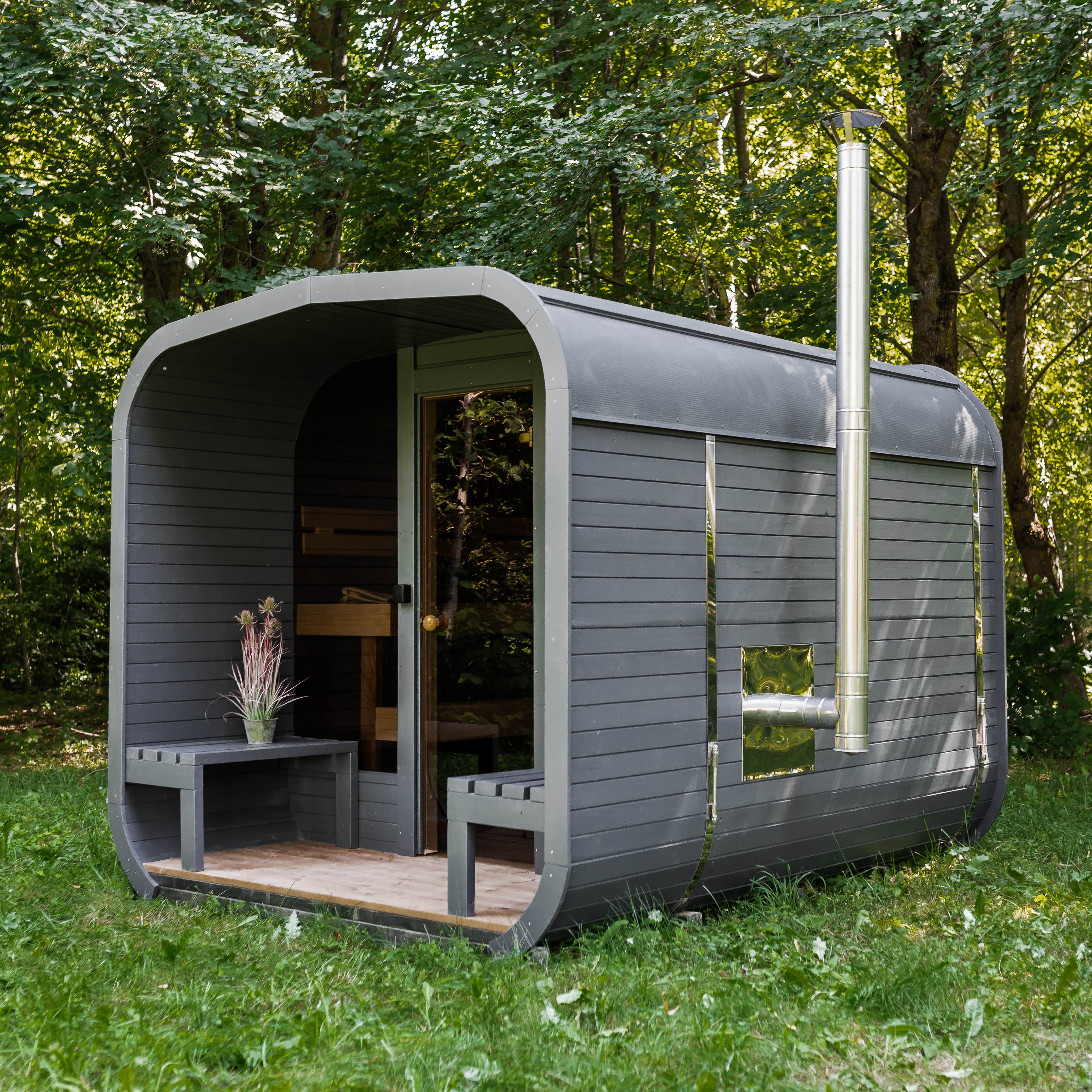 Cube sauna 3m