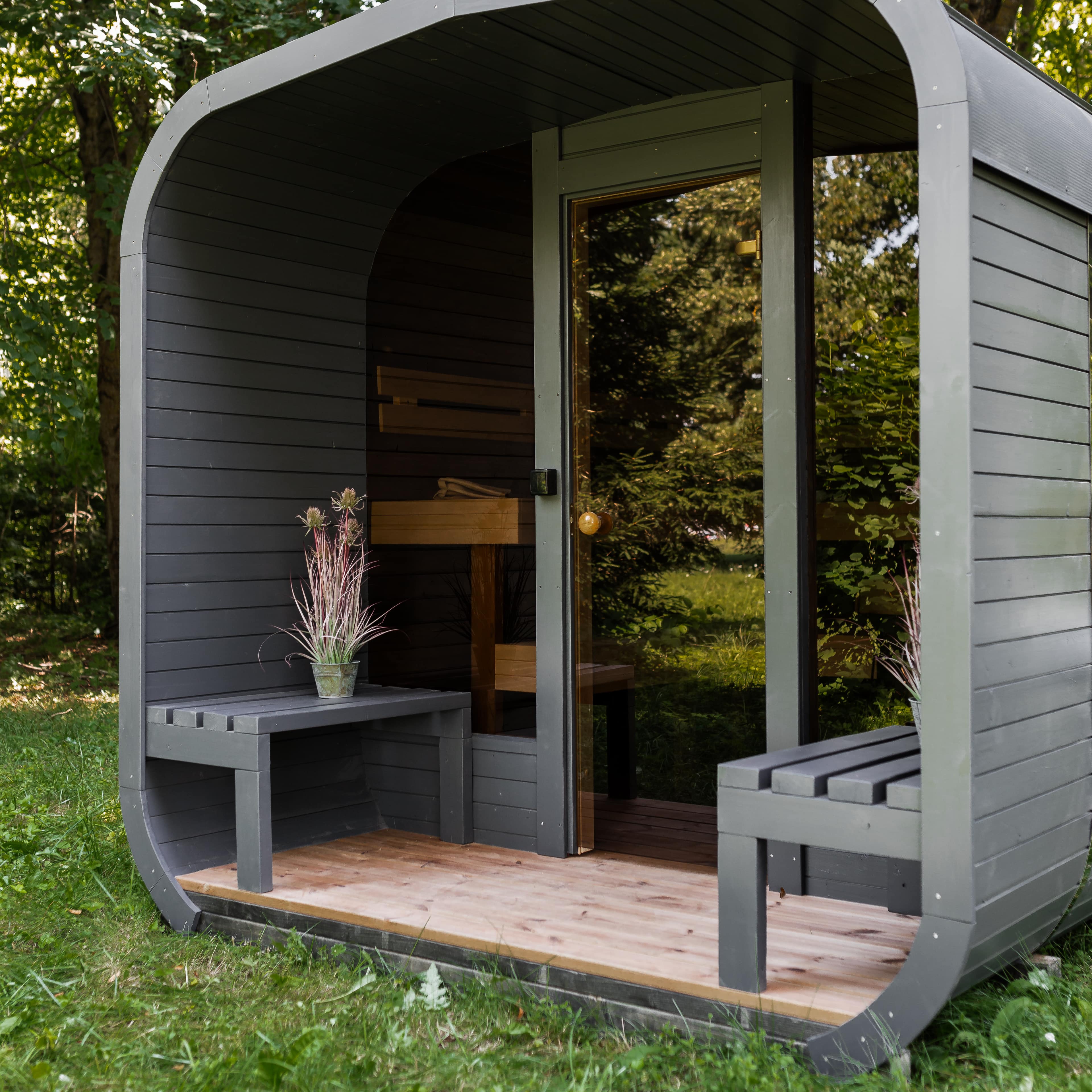 Cube sauna 3m