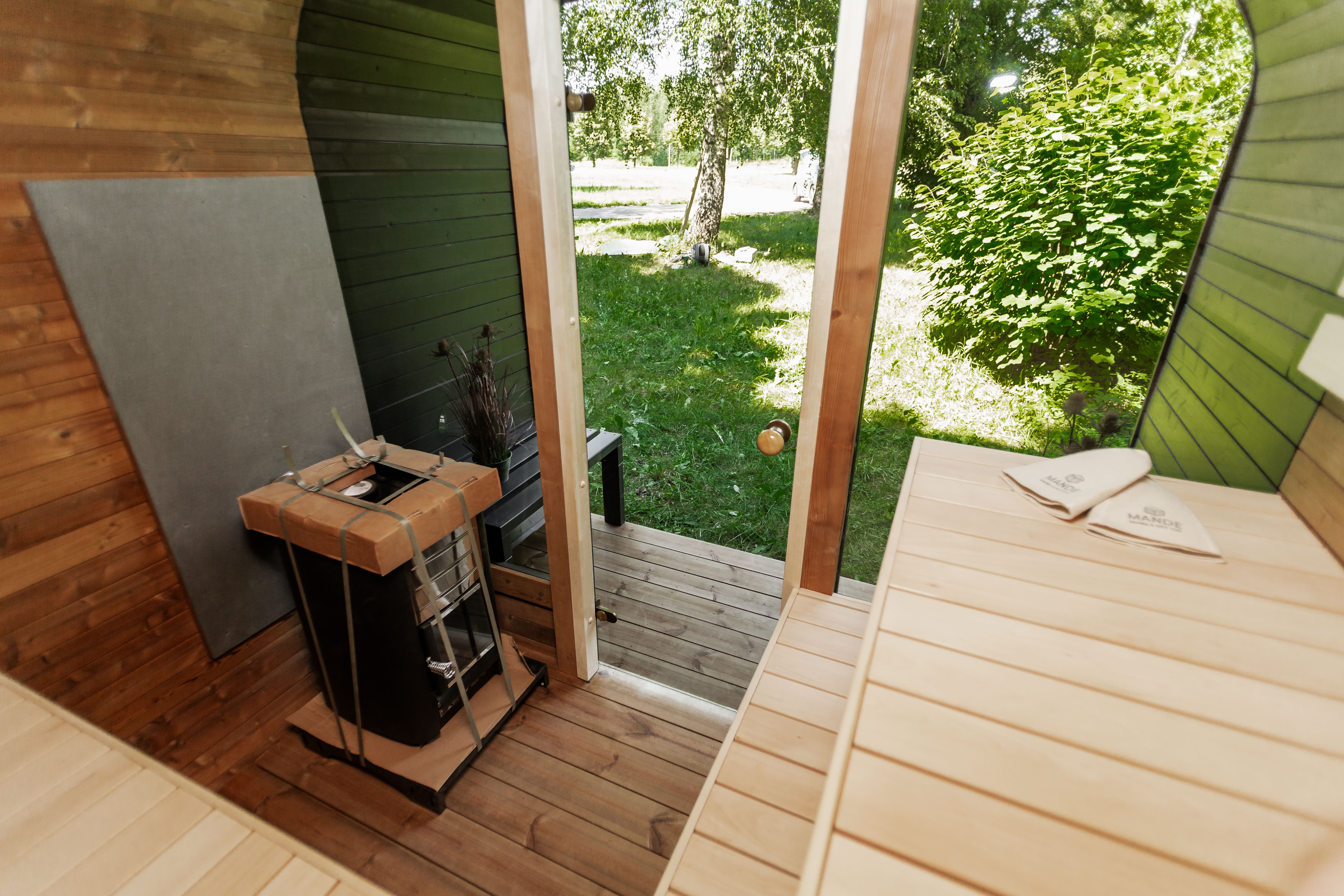 Cube sauna 3m