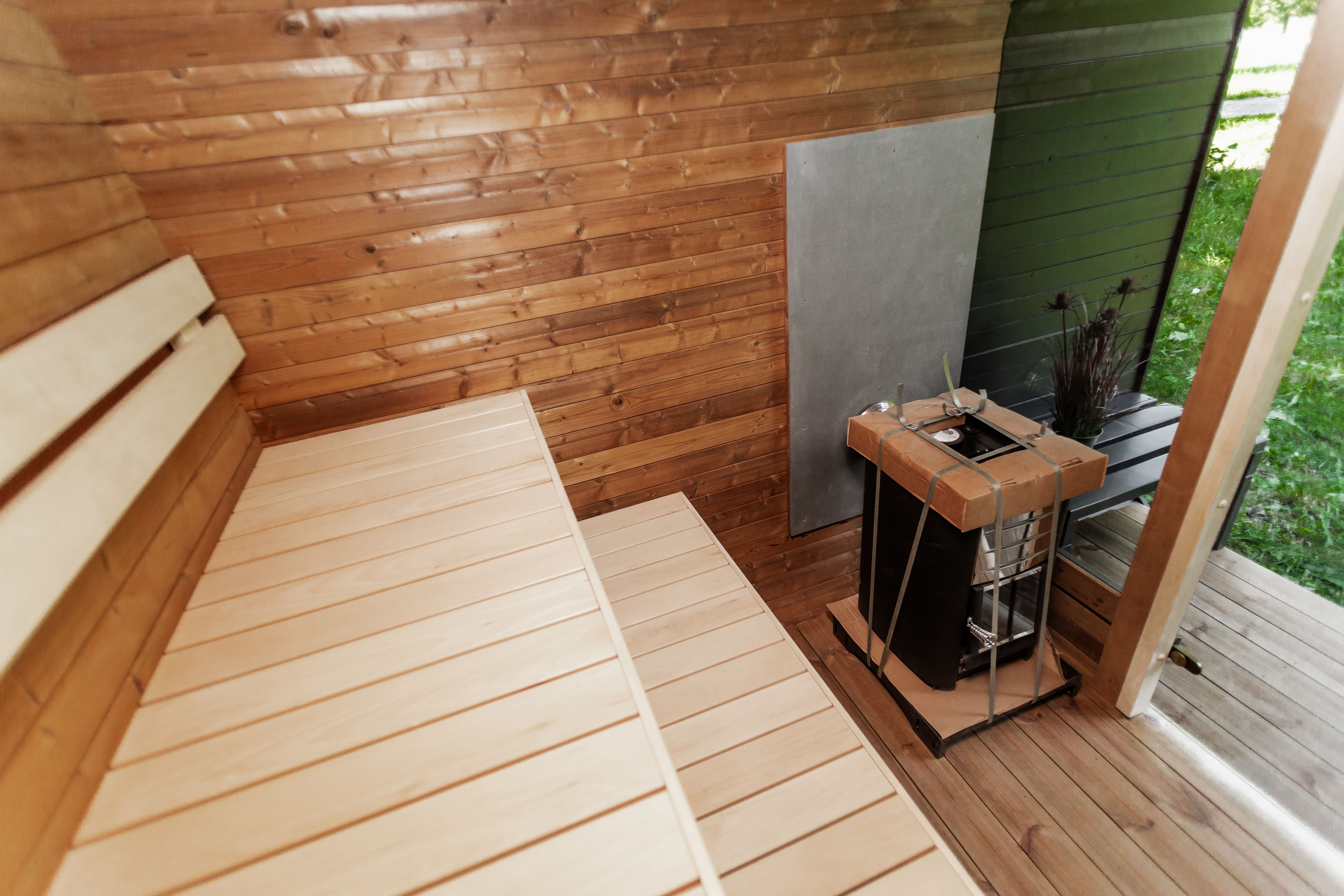 Cube sauna 3m