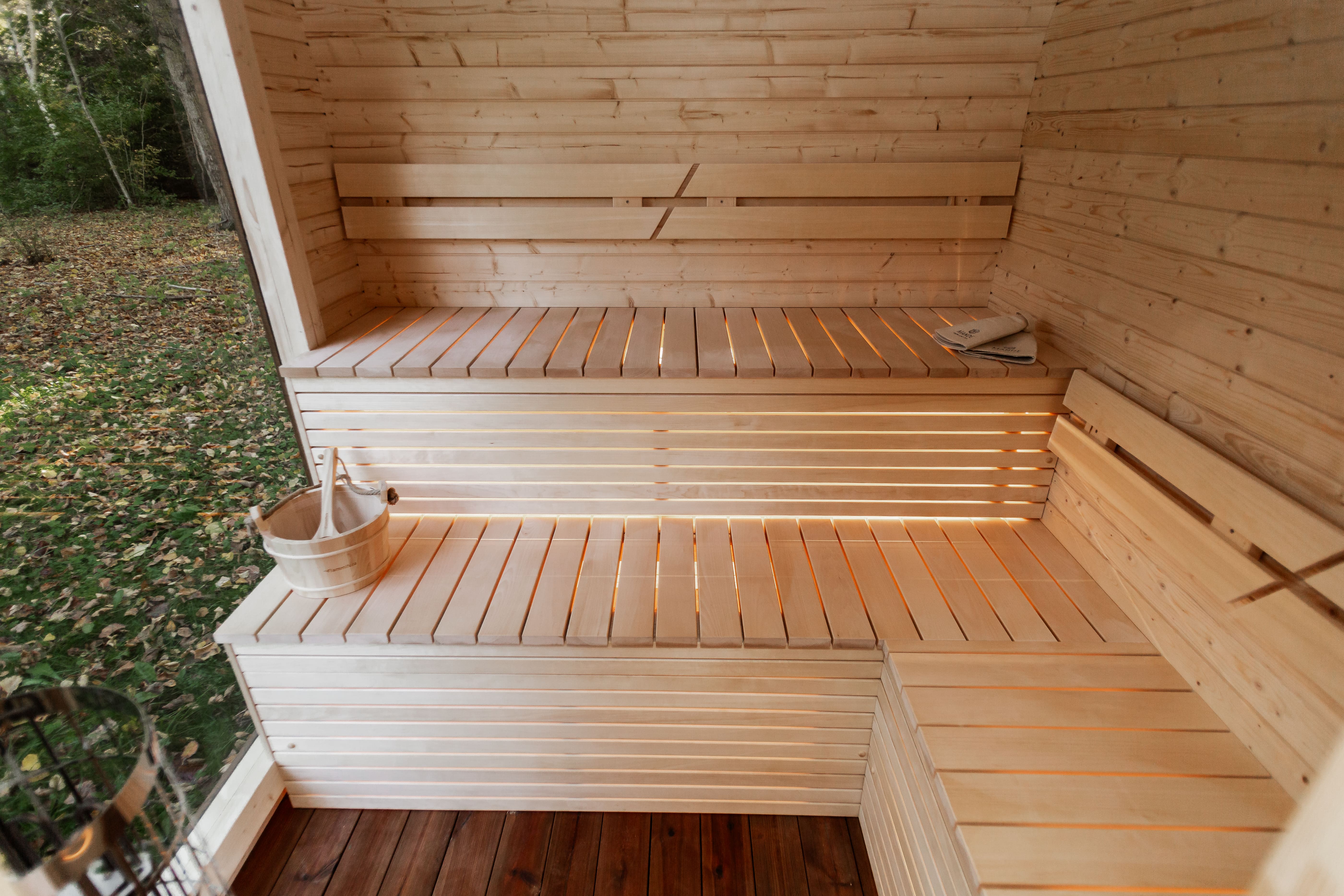 Arc sauna lux 245x400