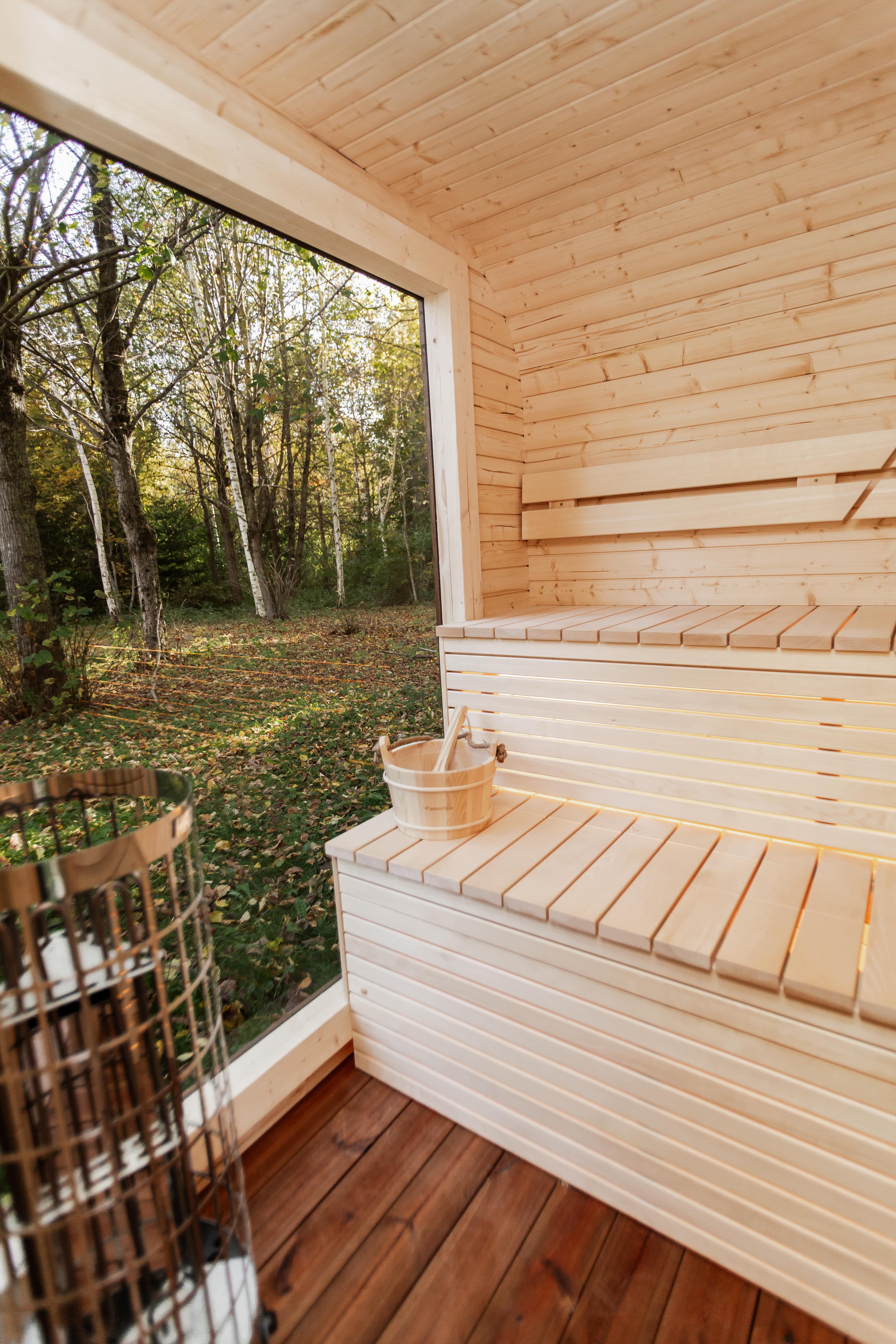 Arc sauna lux 245x400