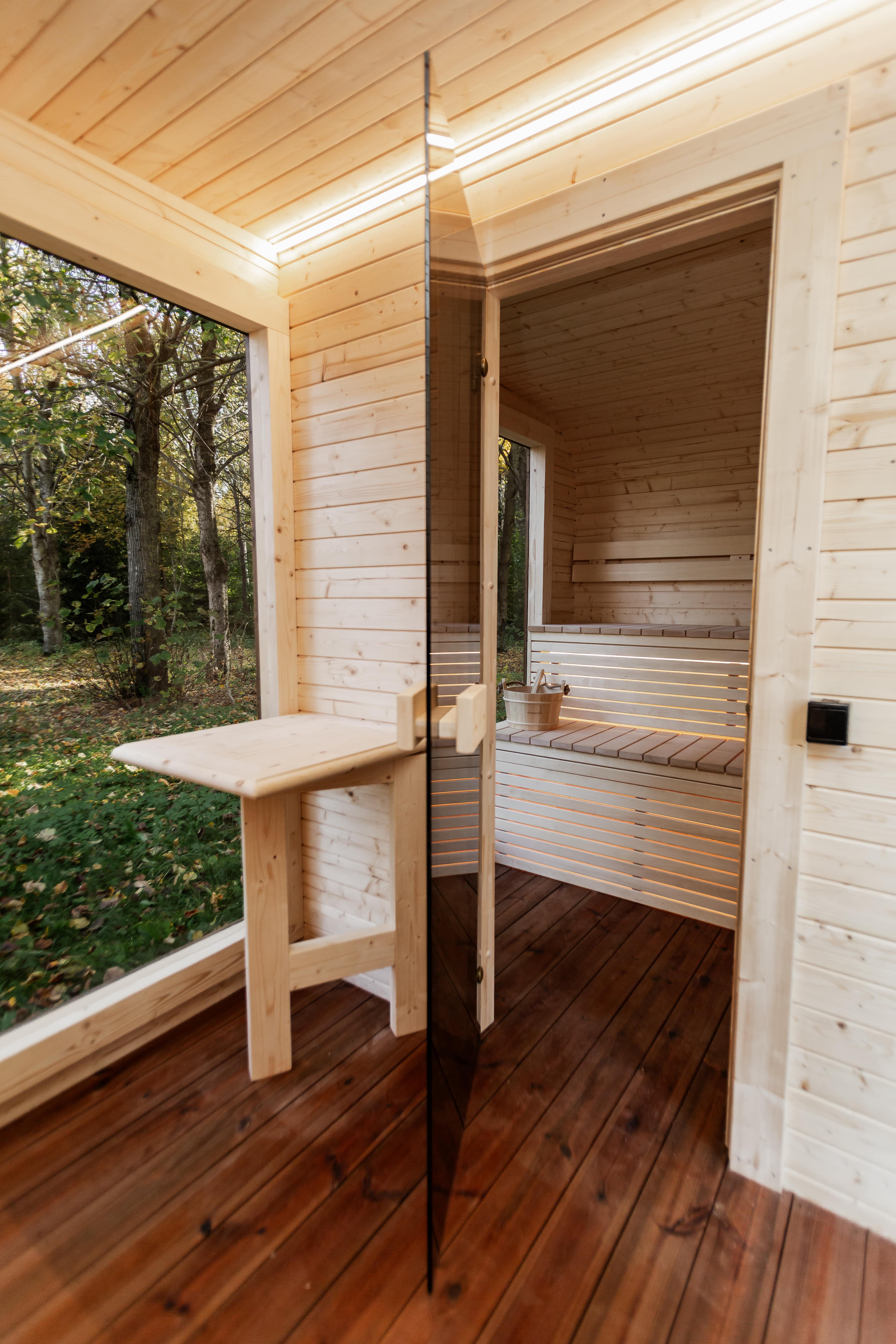 Arc sauna lux 245x400
