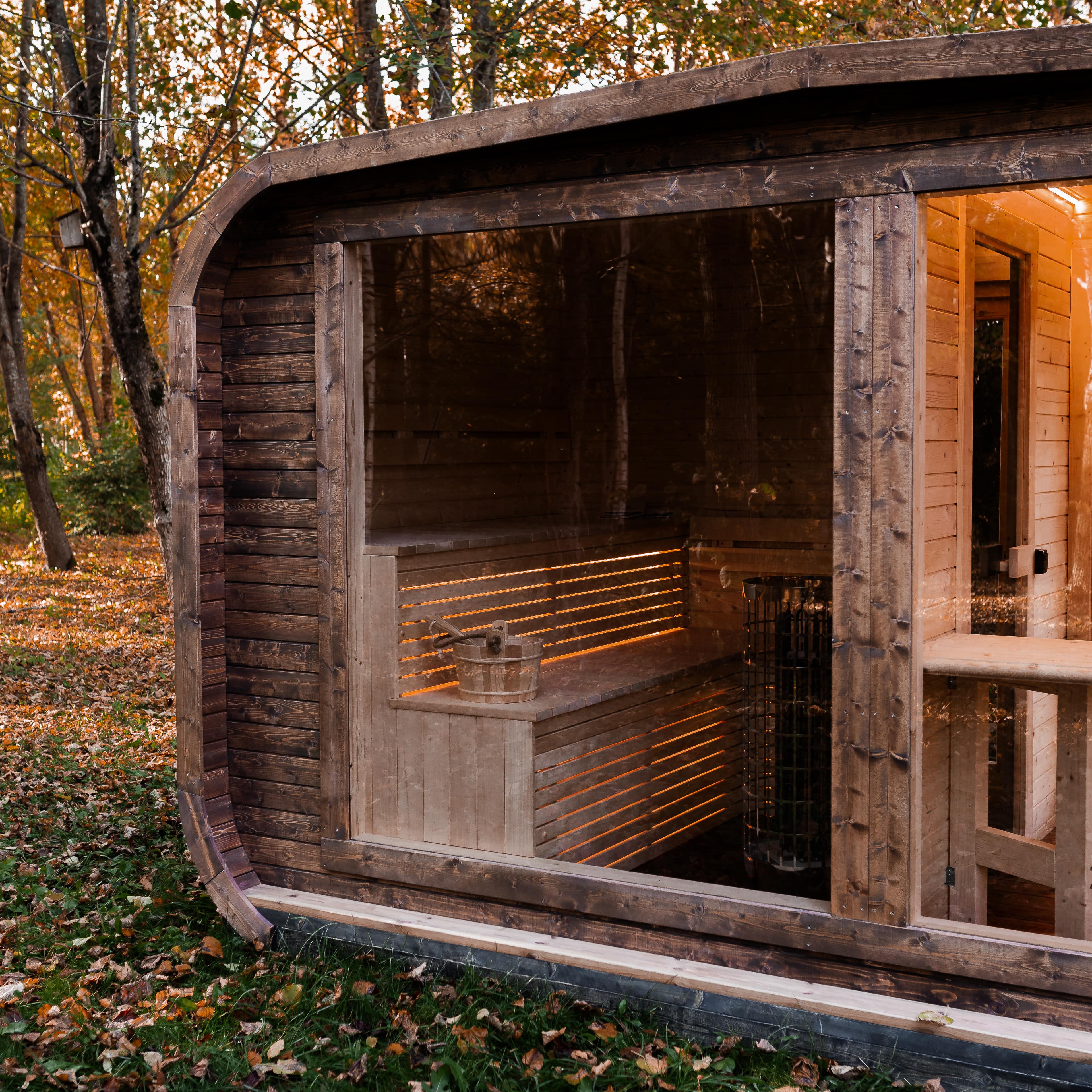 Arc sauna lux 245x400