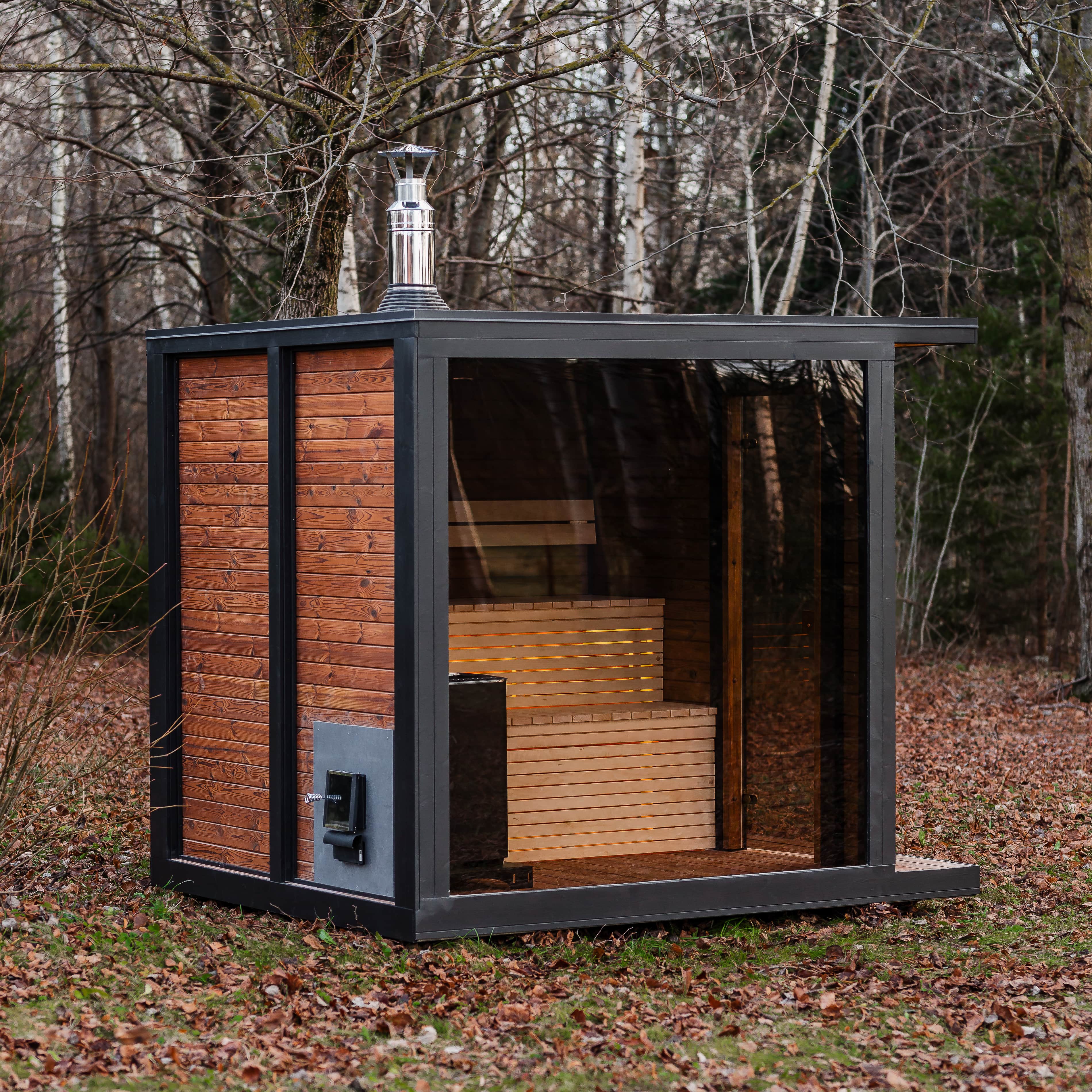 Block sauna 2.4m