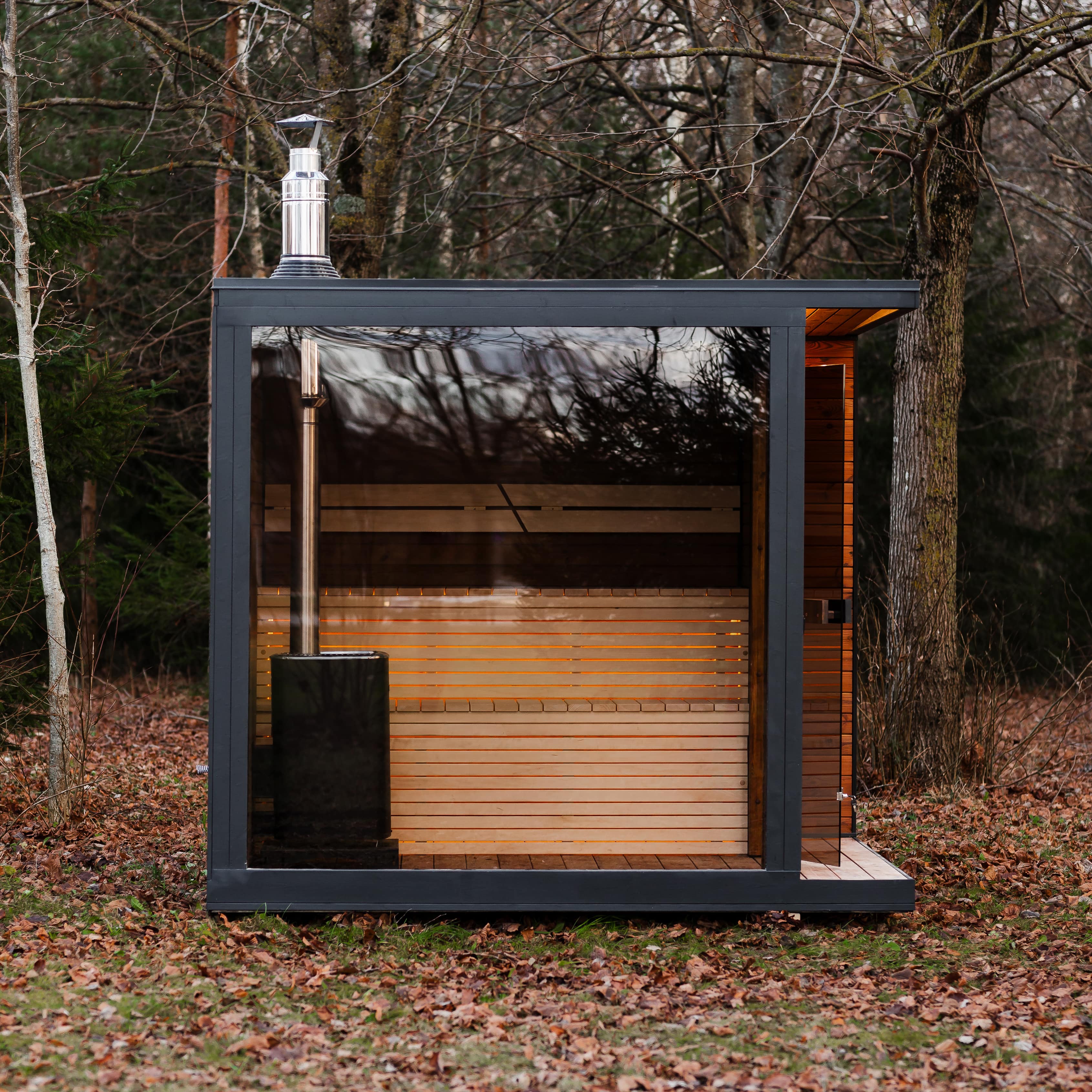 Block sauna 2.4m