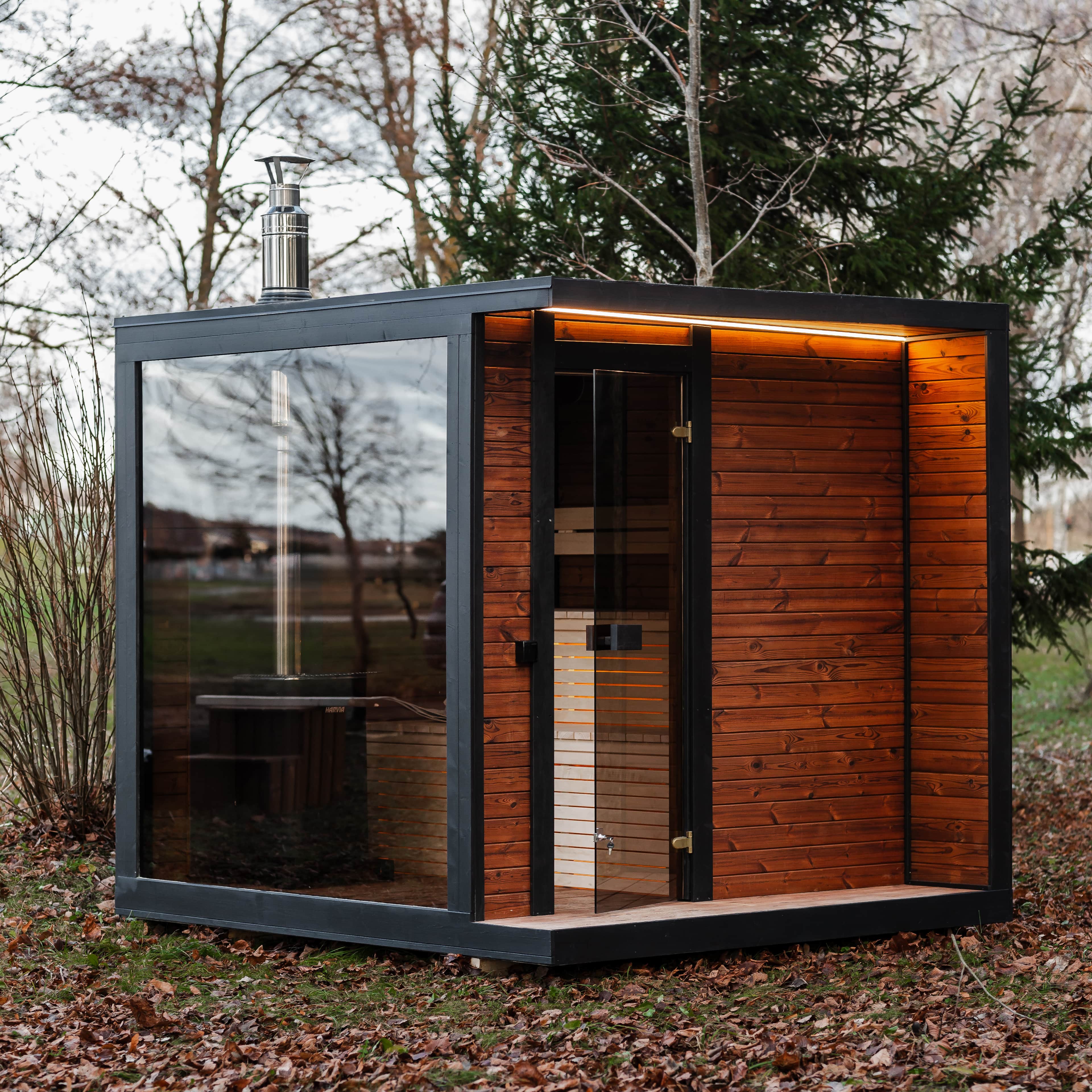 Block sauna 2.4m