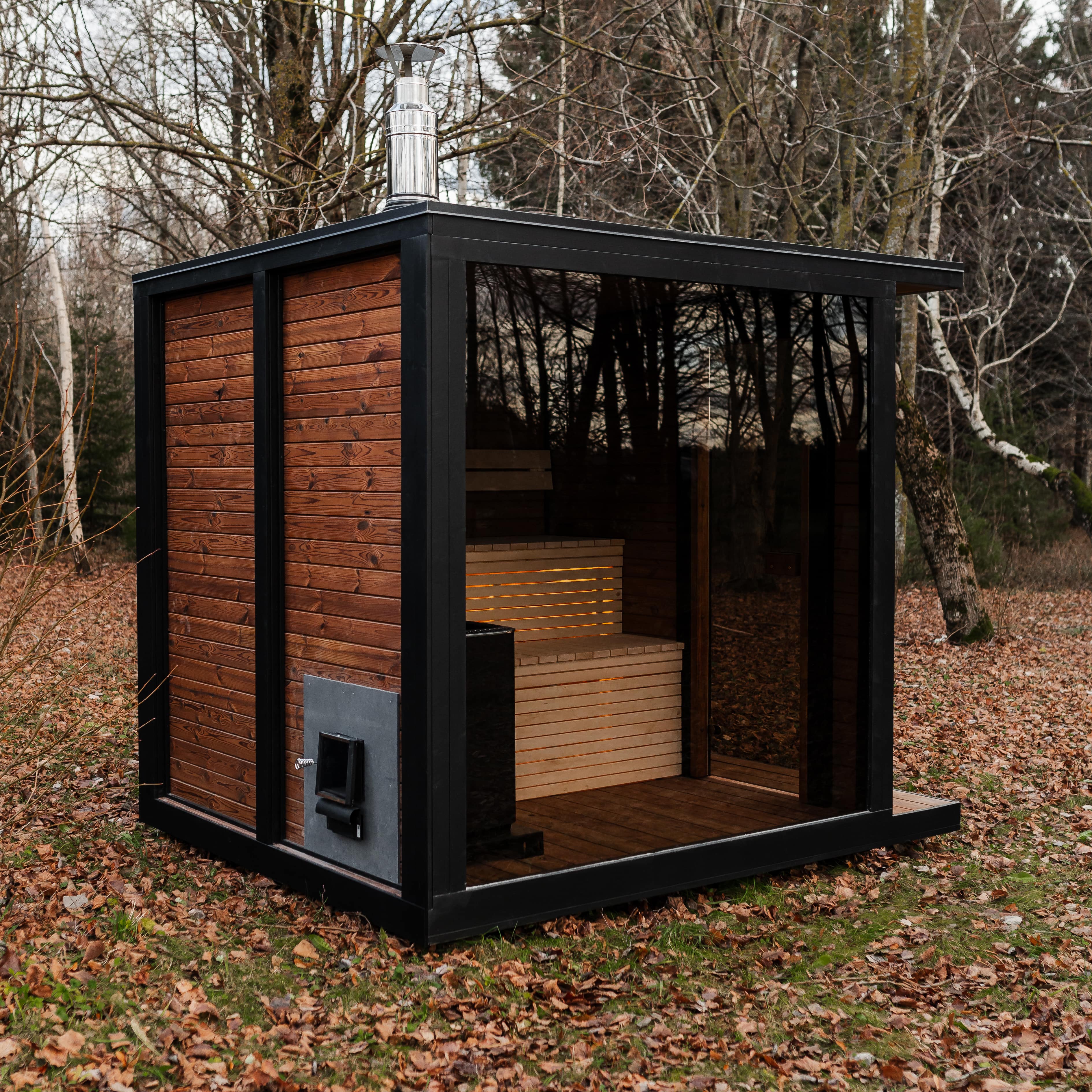 Block sauna 2.4m