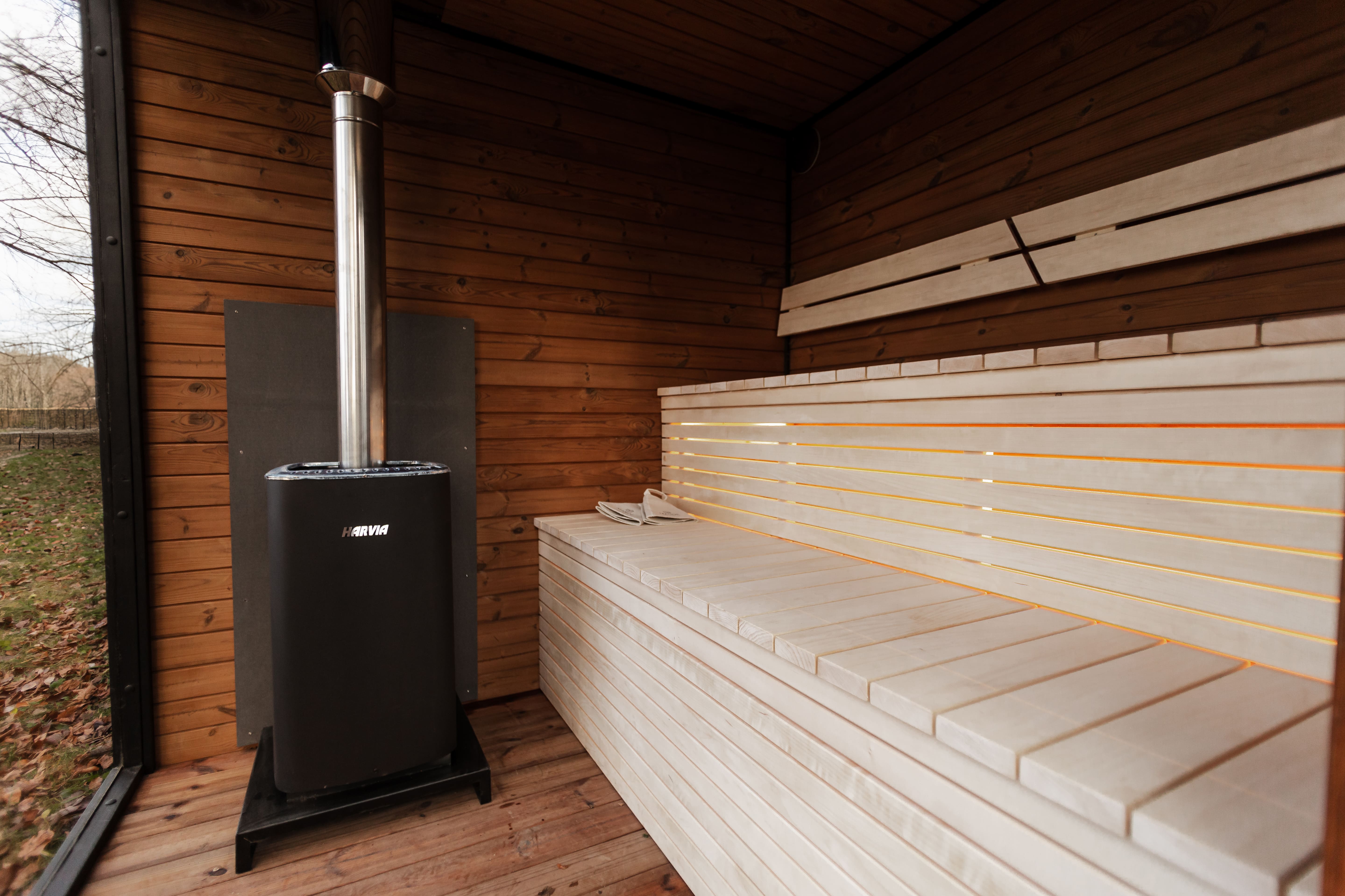 Block sauna 2.4m