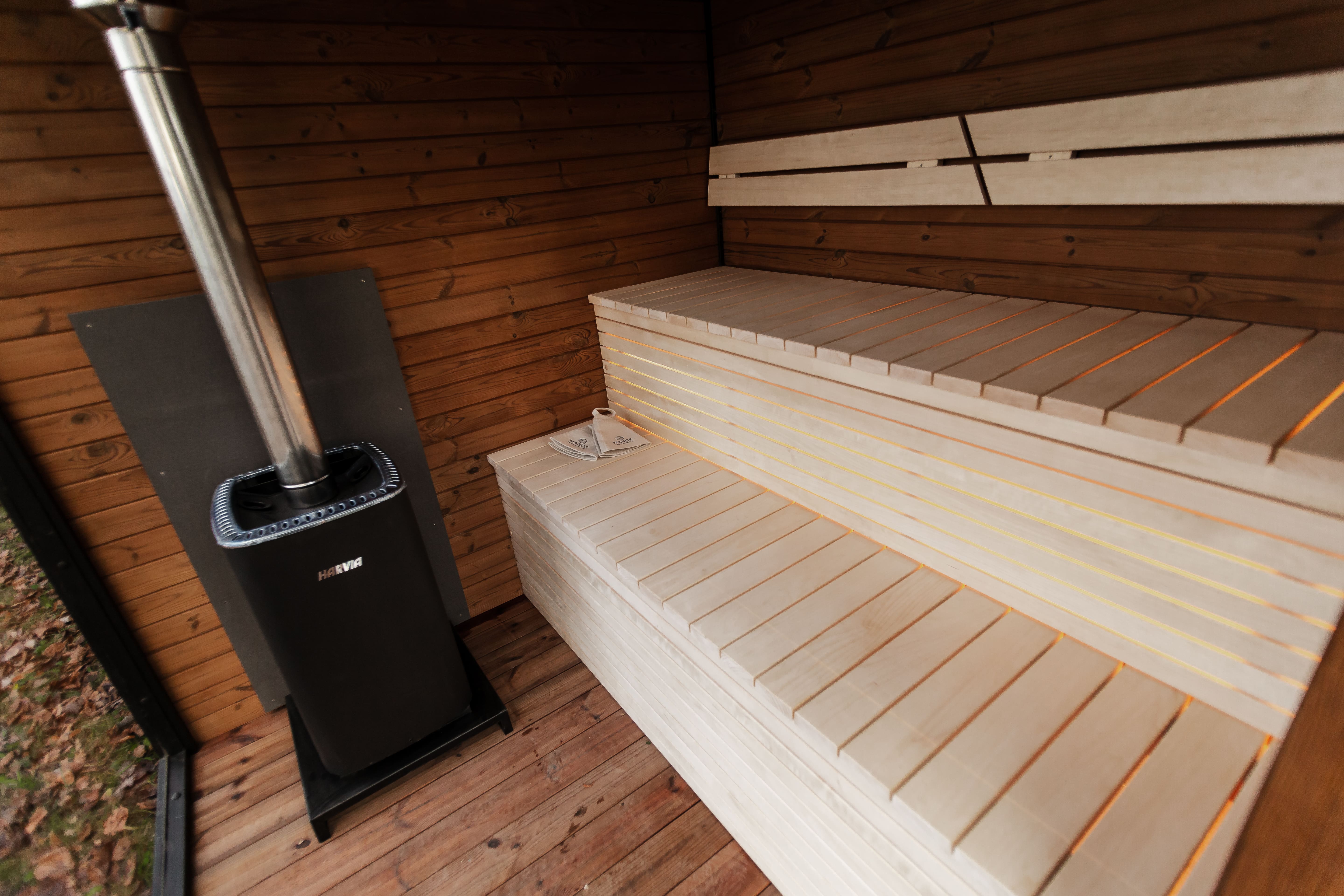 Block sauna 2.4m