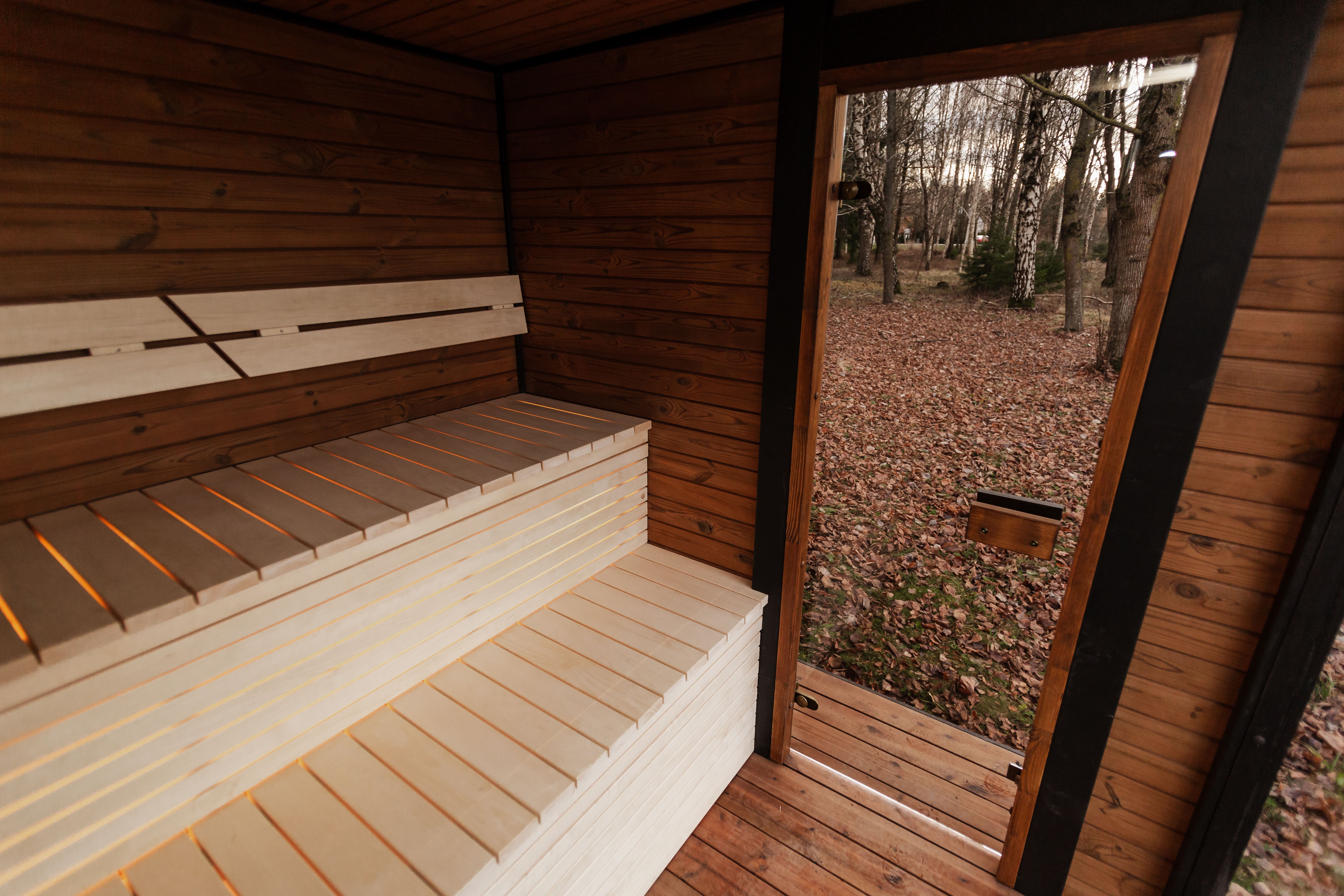 Block sauna 2.4m