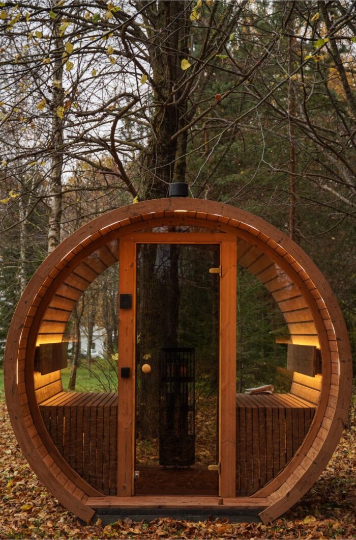 Barrelsauna luxe 2.6 meter