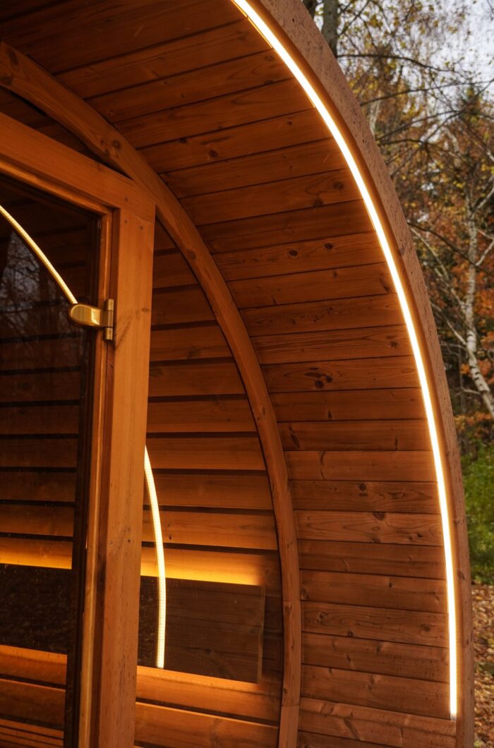 Barrelsauna luxe 2.6 meter