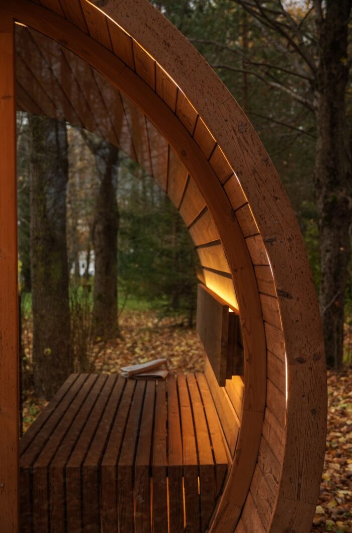 Barrelsauna luxe 2.6 meter