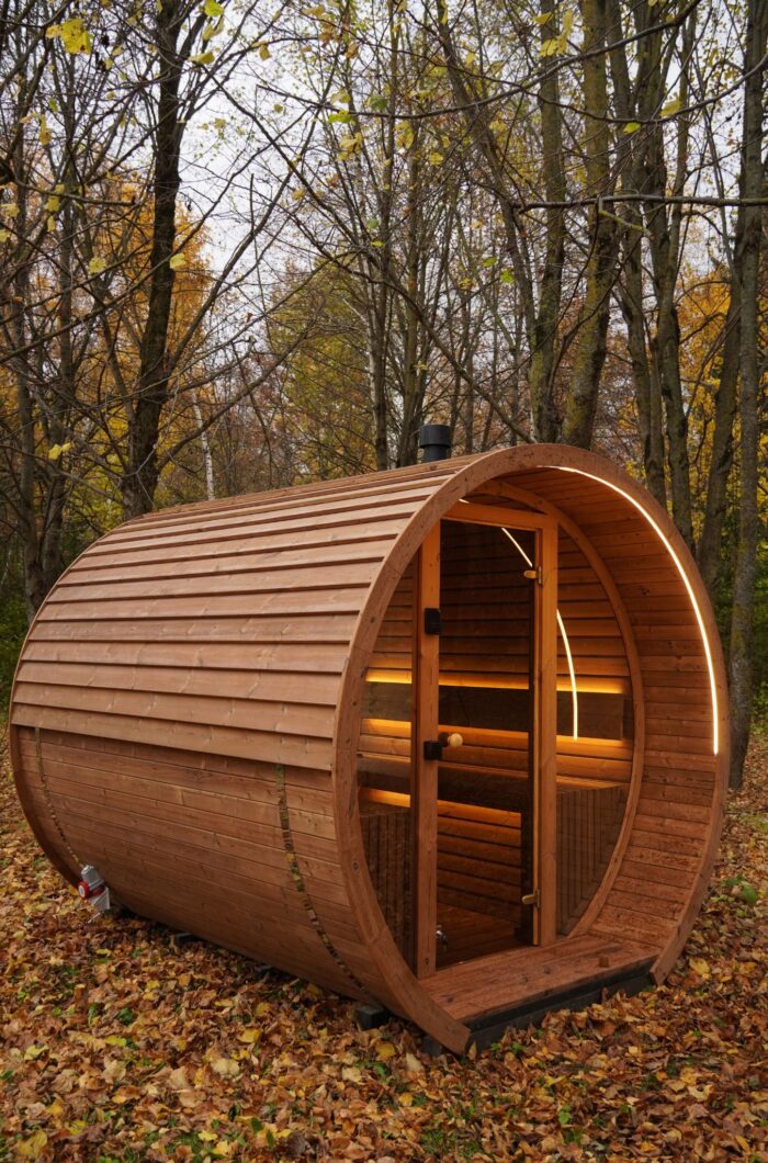 Barrelsauna luxe 2.6 meter