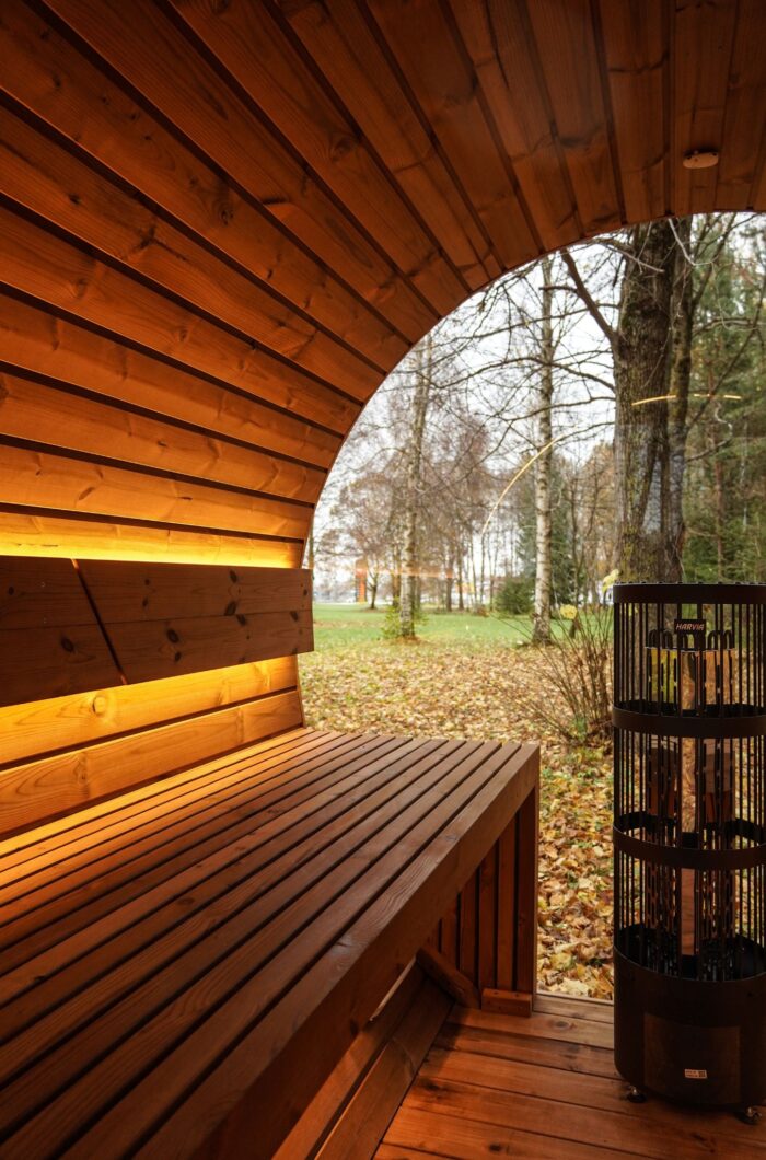Barrelsauna luxe 2.6 meter