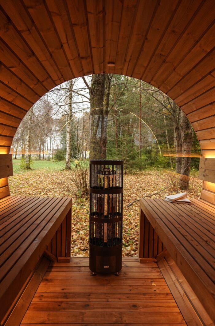Barrelsauna luxe 2.6 meter