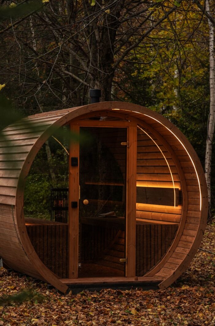 Barrelsauna luxe 2.6 meter