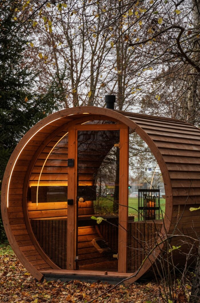 Barrelsauna luxe 2.6 meter