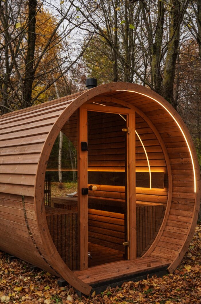 Barrelsauna luxe 2.6 meter