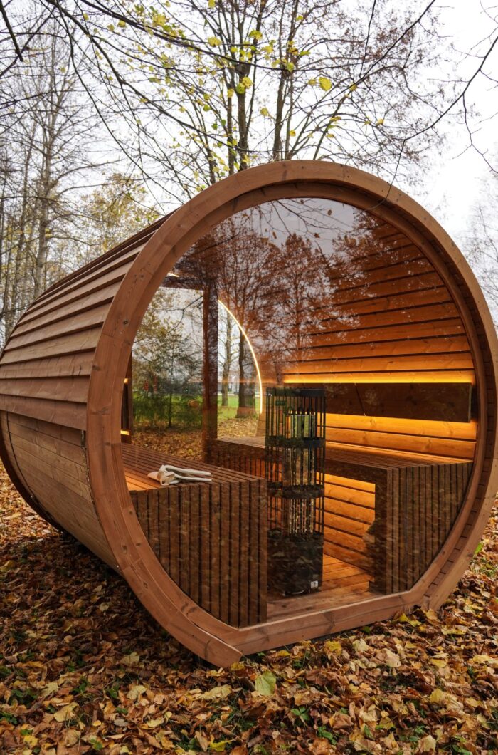 Barrelsauna luxe 2.6 meter