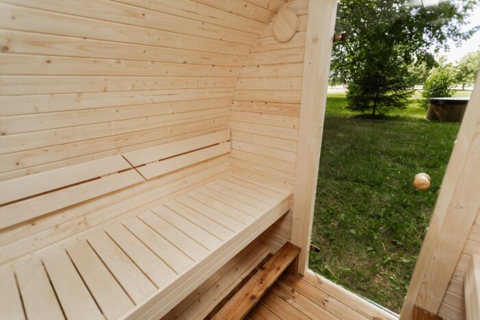 Barrelsauna 2m
