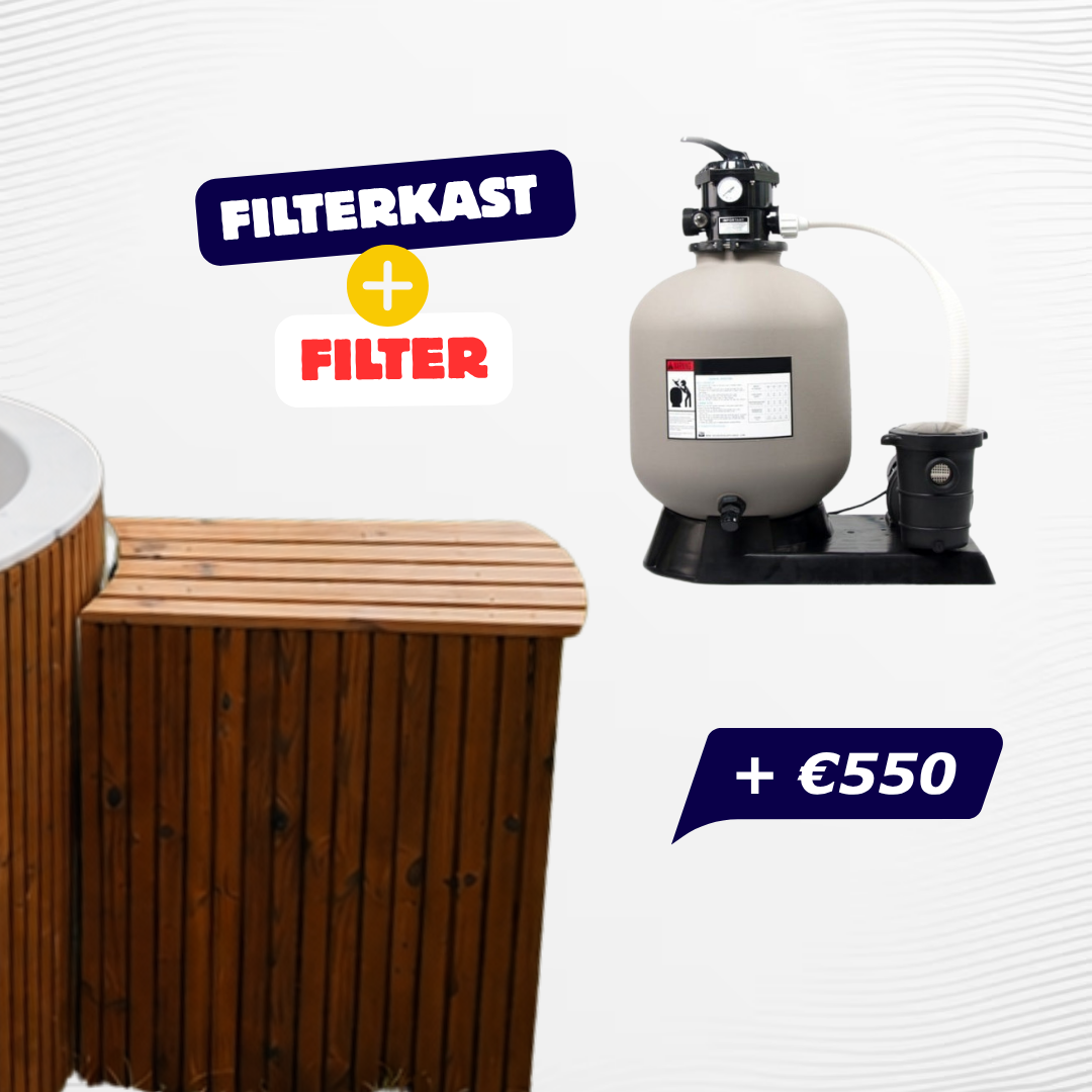 Instapklare hottub houtgestookt thermohout