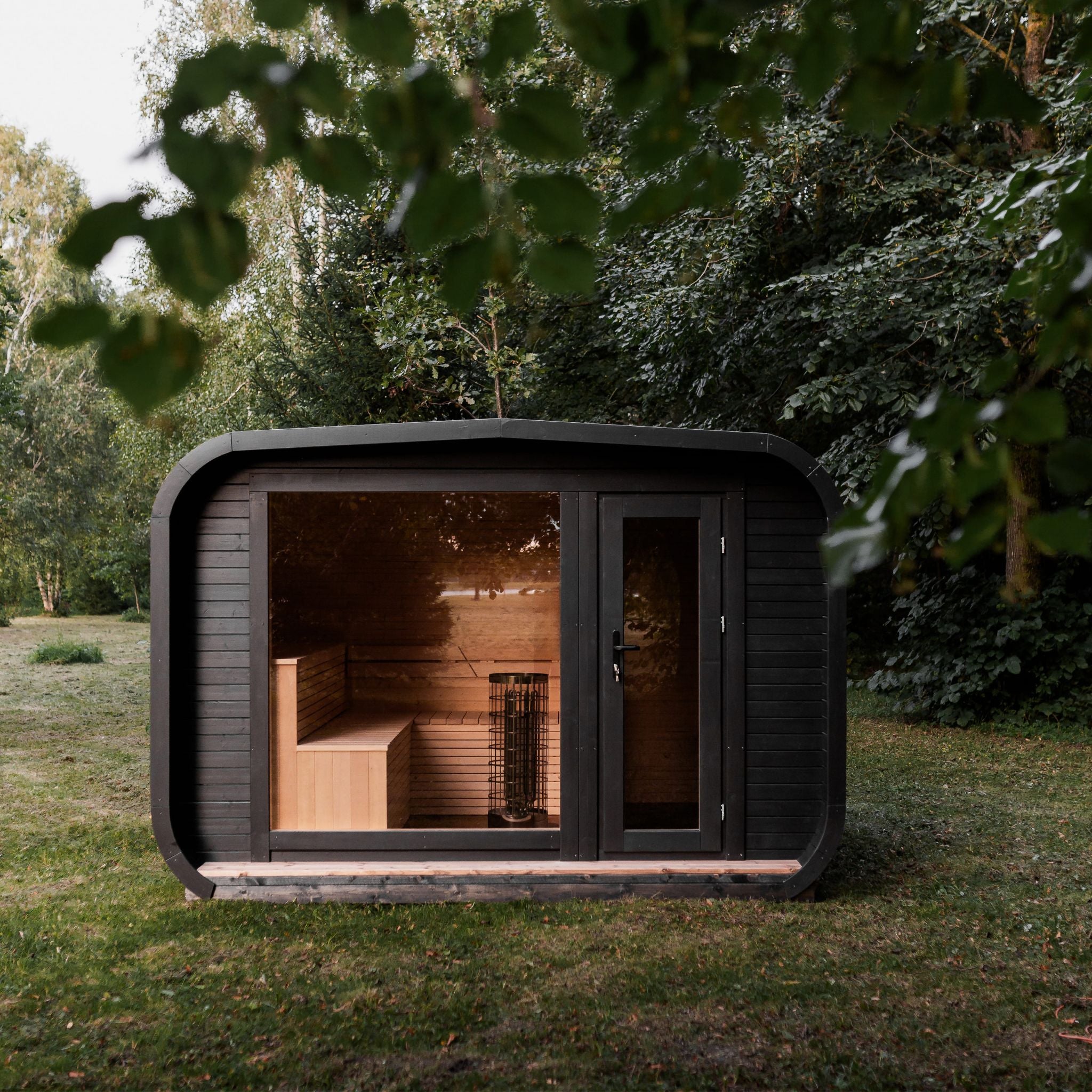 Arc Sauna met kleedruimte 245x340
