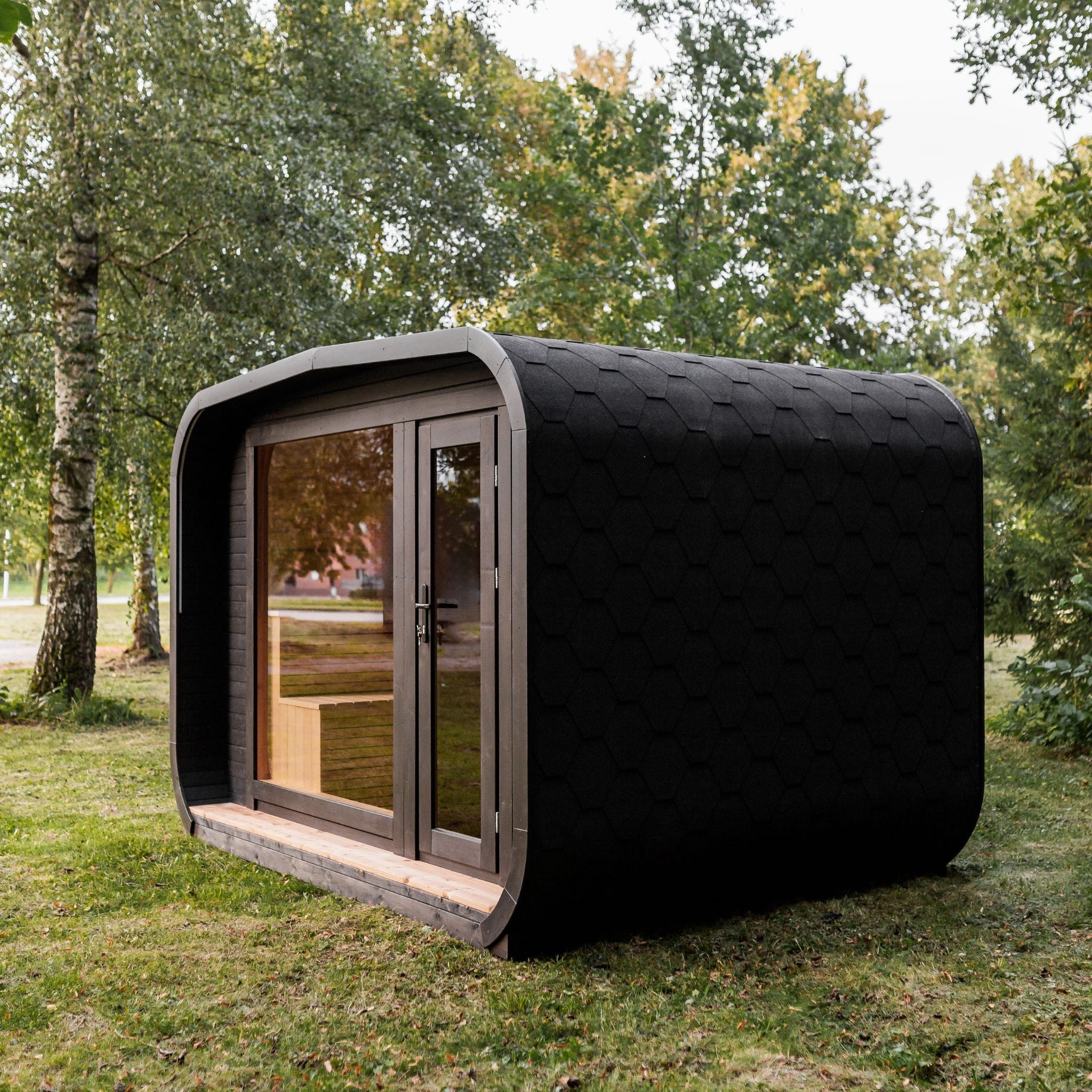 Arc Sauna met kleedruimte 245x340