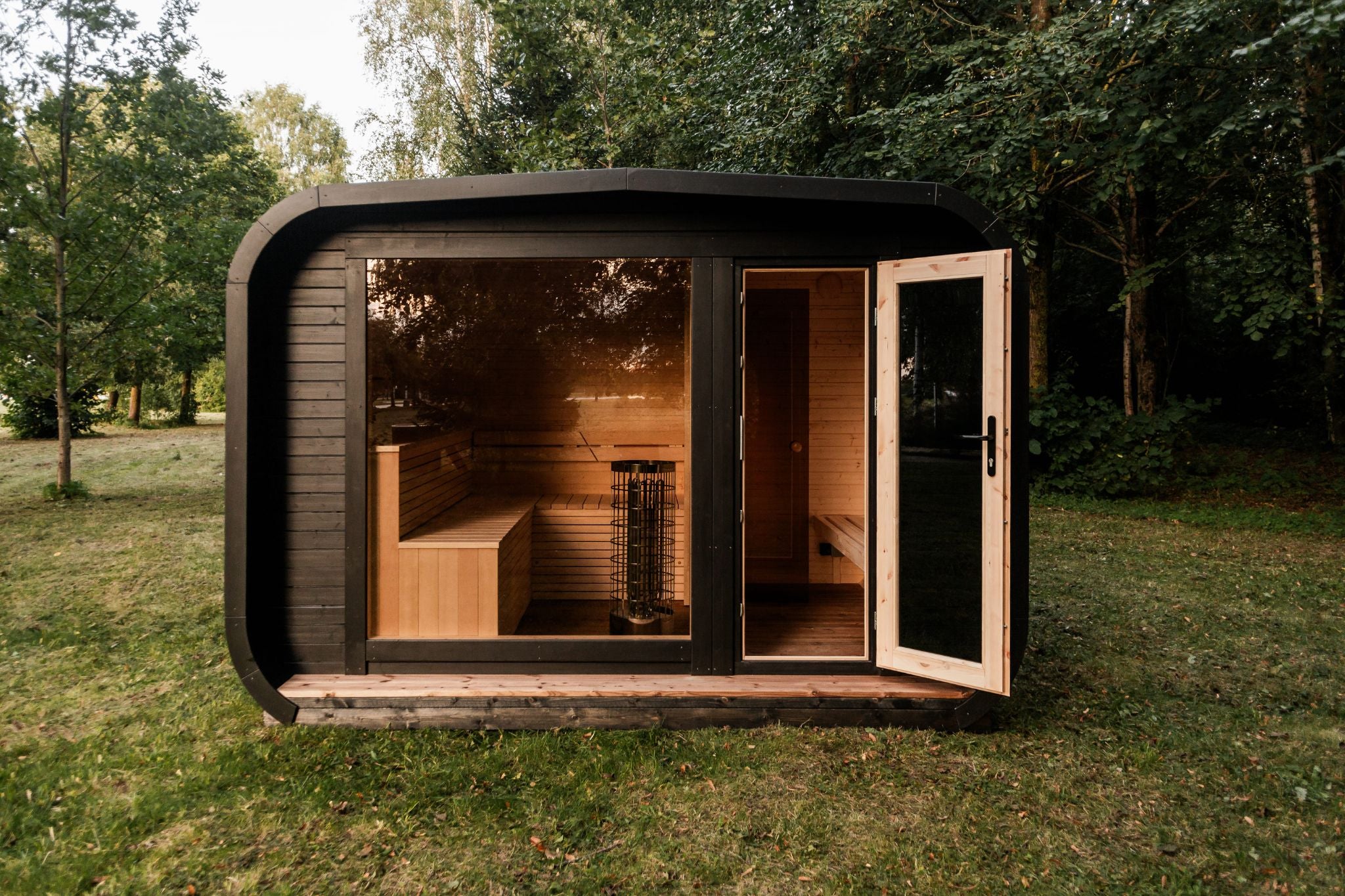 Arc Sauna met kleedruimte 245x340