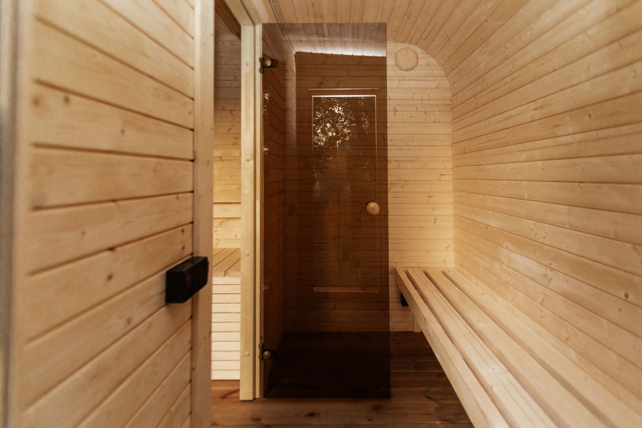 Arc Sauna met kleedruimte 245x340