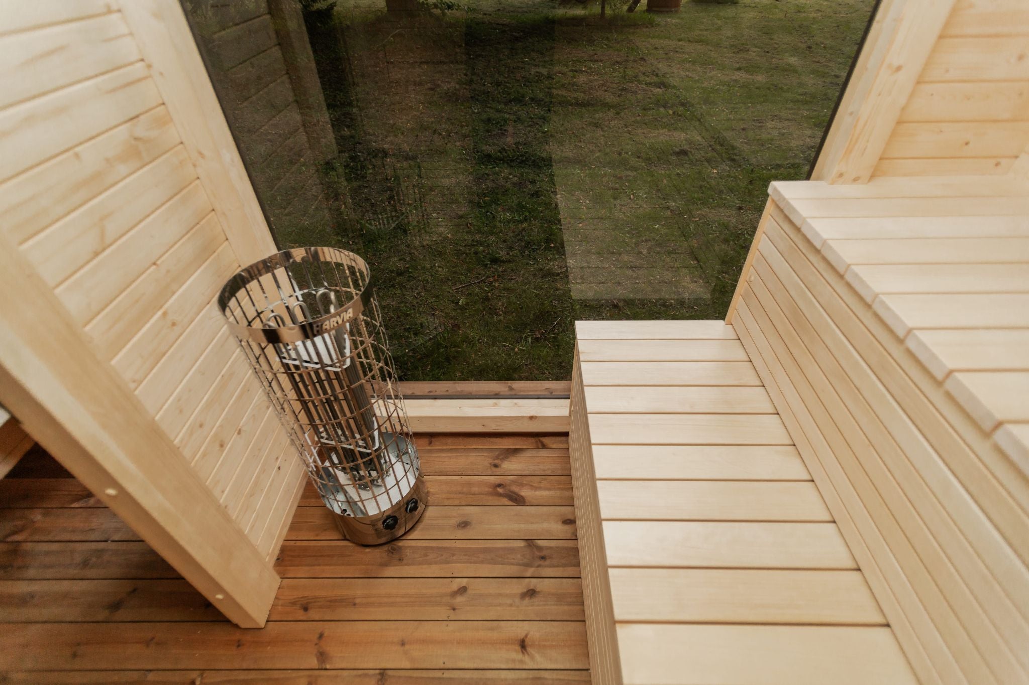 Arc Sauna met kleedruimte 245x340