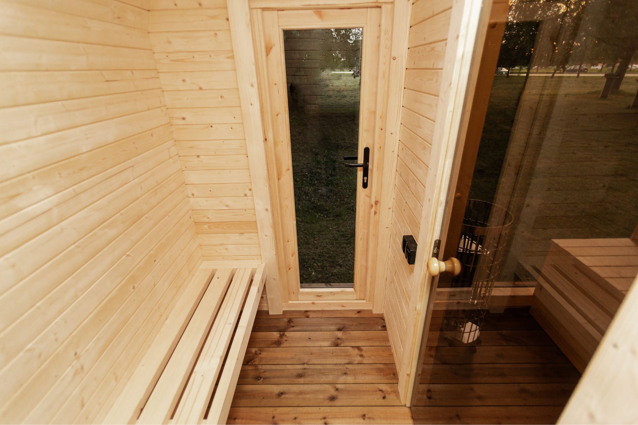 Arc Sauna met kleedruimte 245x340