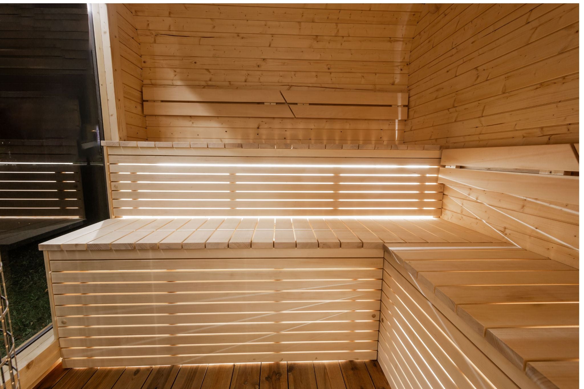 Arc Sauna met kleedruimte 245x340