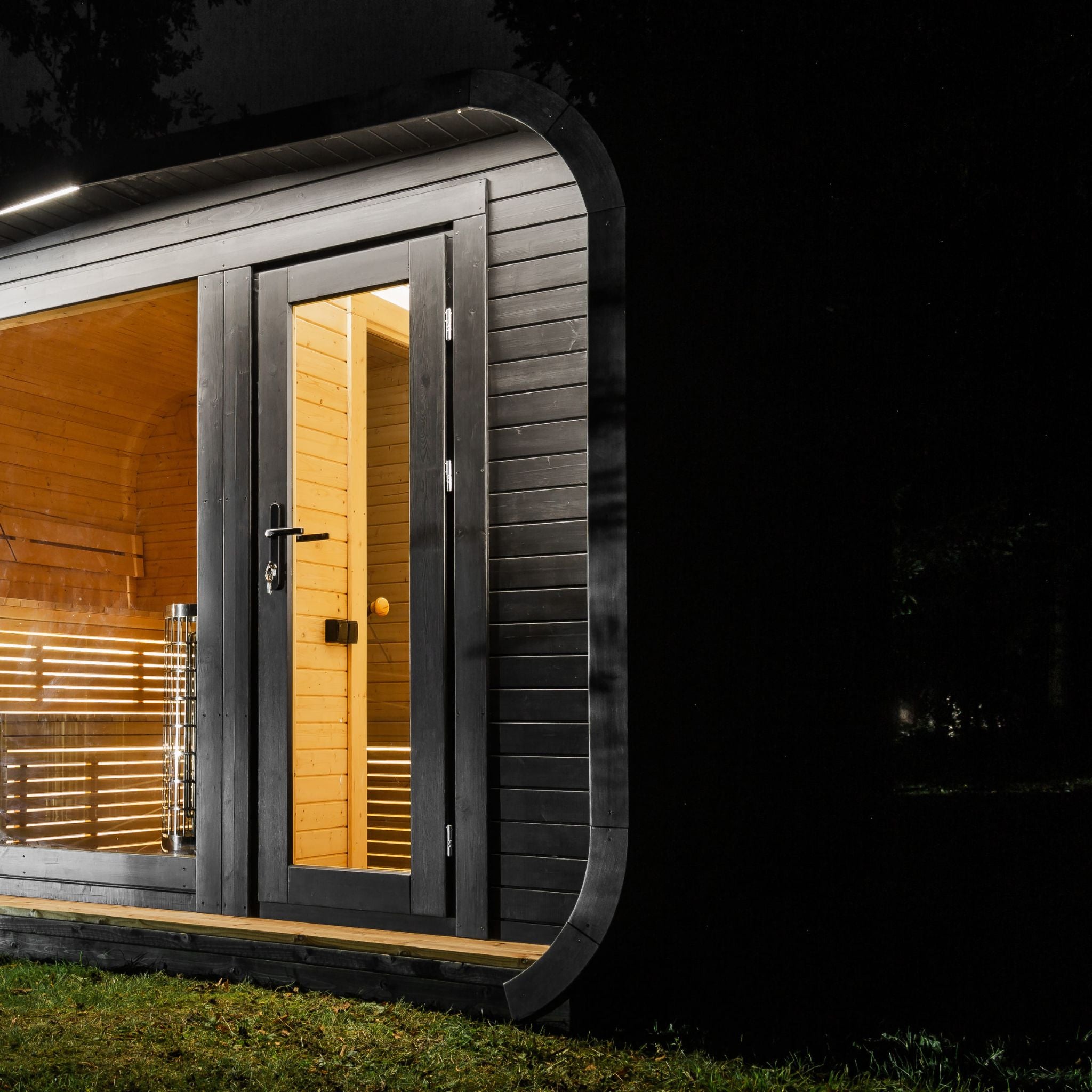 Arc Sauna met kleedruimte 245x340