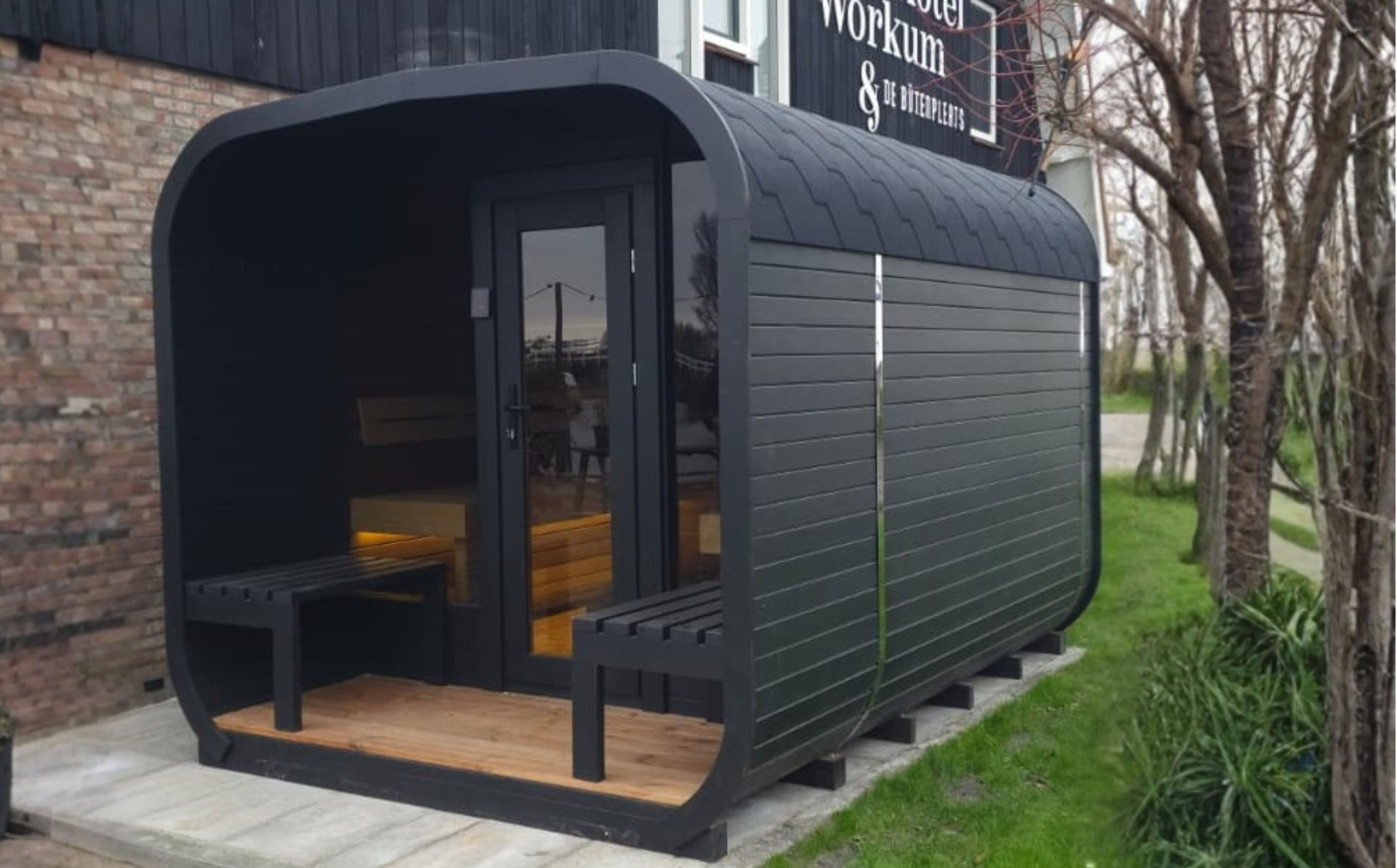 Cube sauna 3m