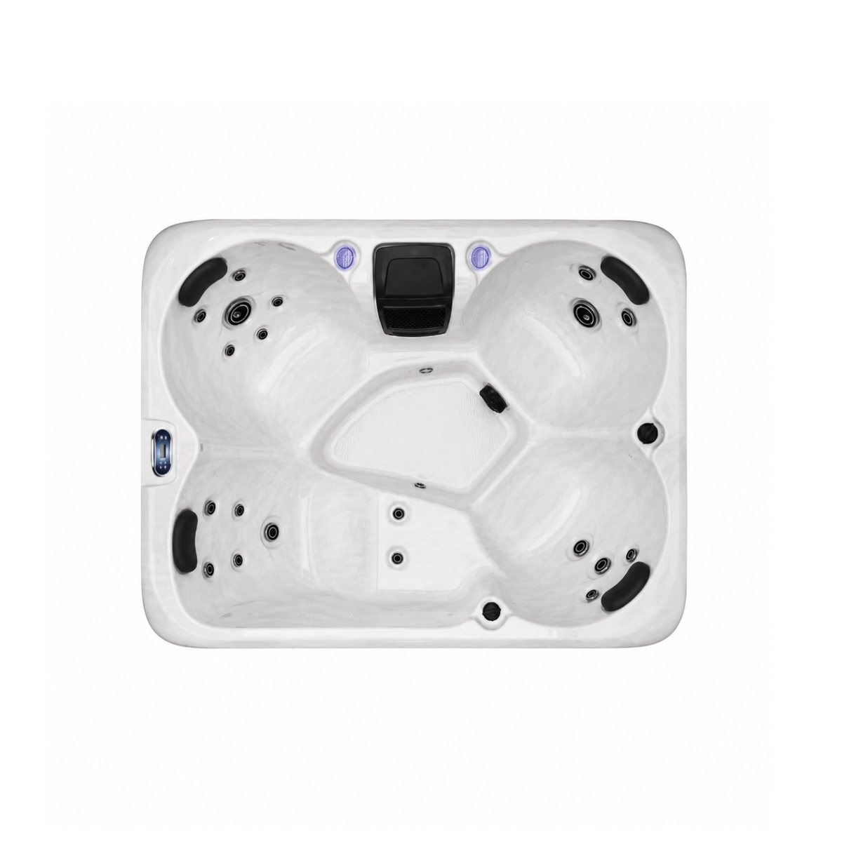 W’eau Como spa – compacte 4-persoons spa met 20 massagejets