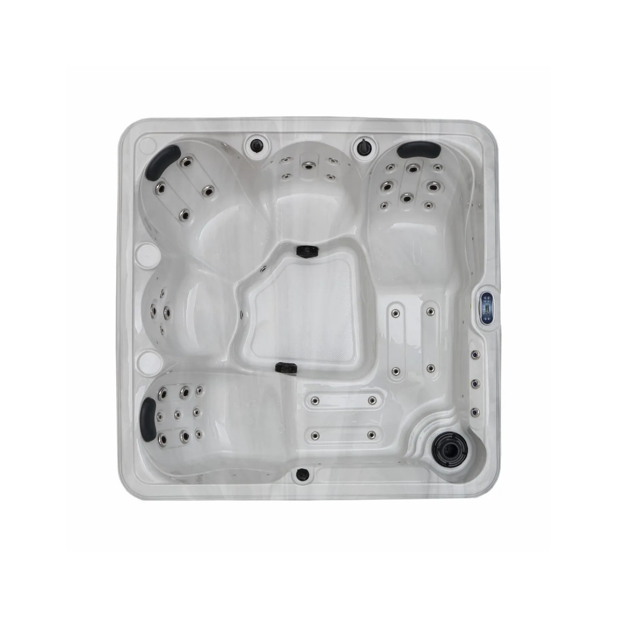 W’eau Delta spa – ruime 5-persoons spa met twee ligplaatsen
