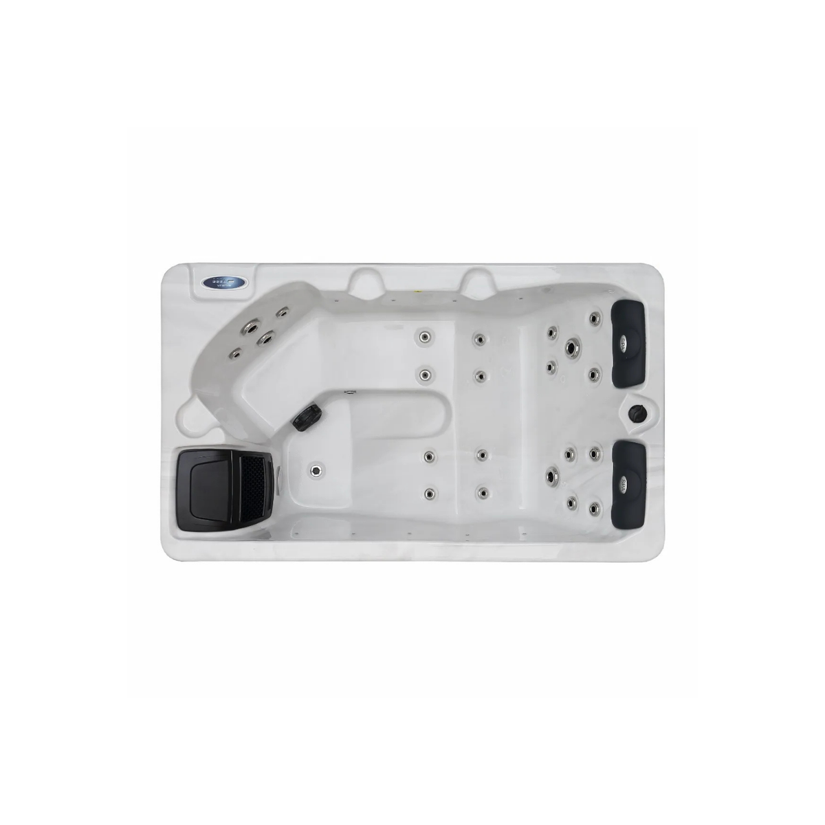 W’eau Hudson spa – compacte 3-persoons spa met twee ligplaatsen