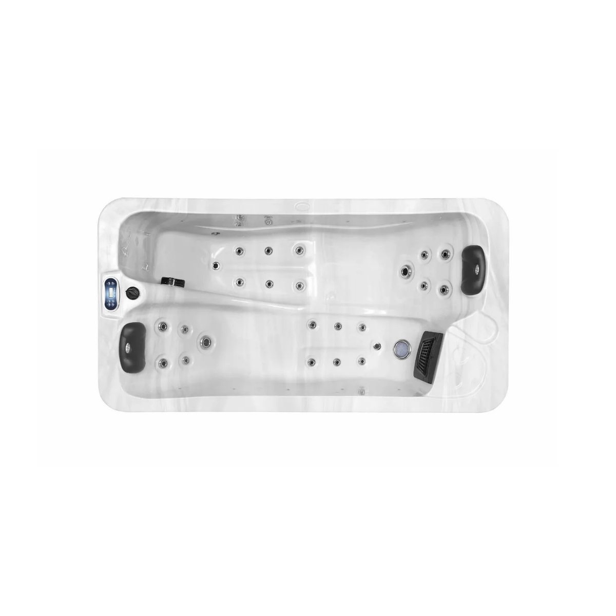 W’eau Iseo spa – compacte 2-persoons spa met twee ligplaatsen