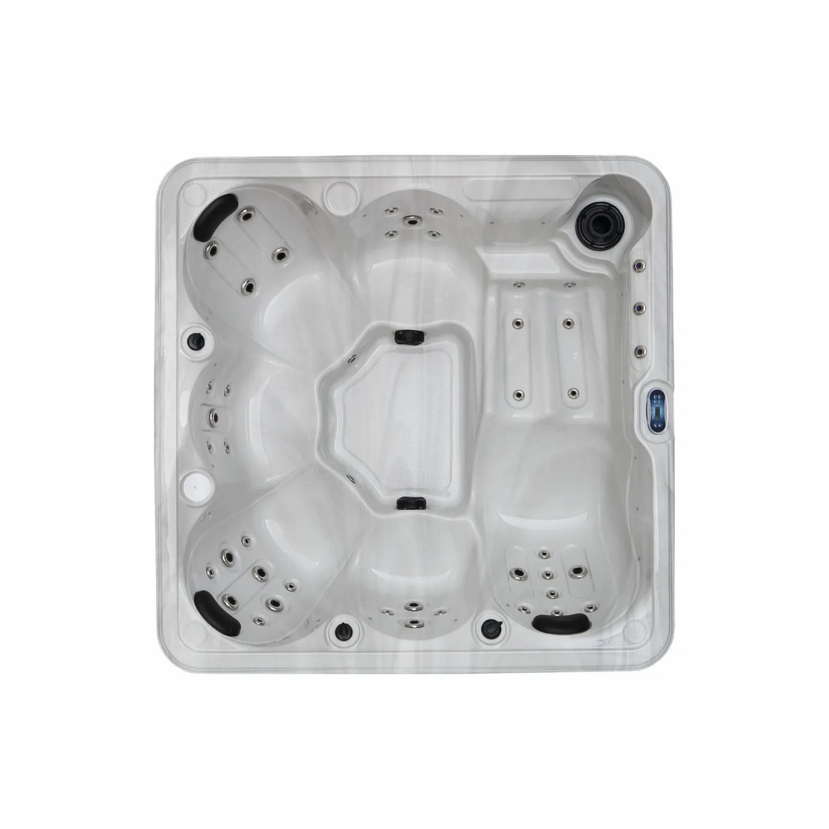 W’eau Lagune spa - luxe 6-persoons spa met 1 ligplek