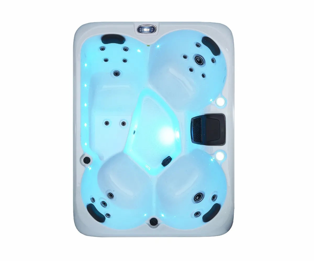 W’eau Como spa – compacte 4-persoons spa met 20 massagejets