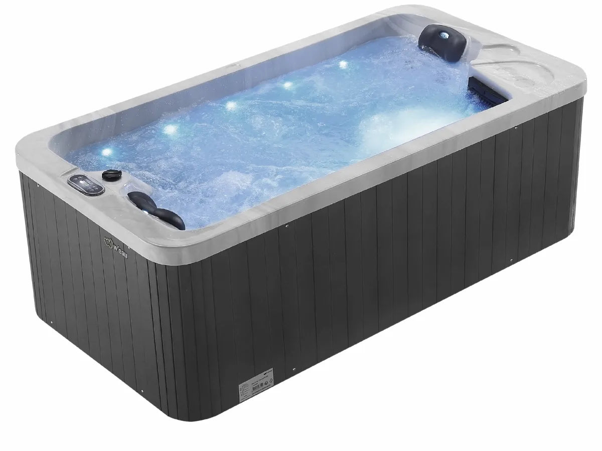 W’eau Iseo spa – compacte 2-persoons spa met twee ligplaatsen