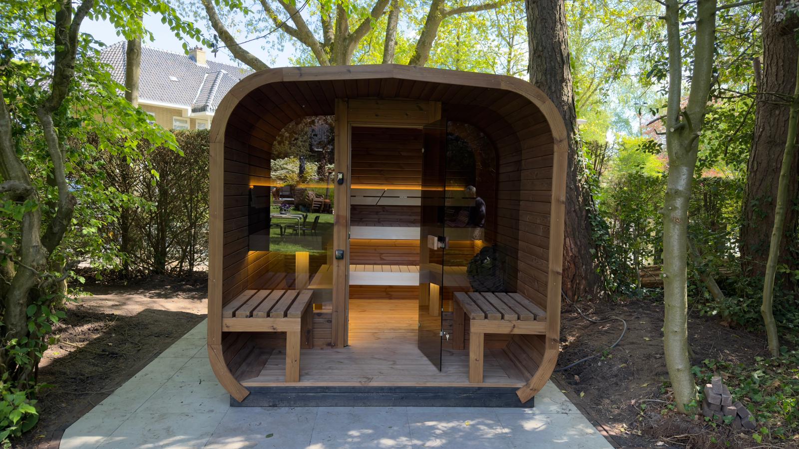 Cube sauna 3m