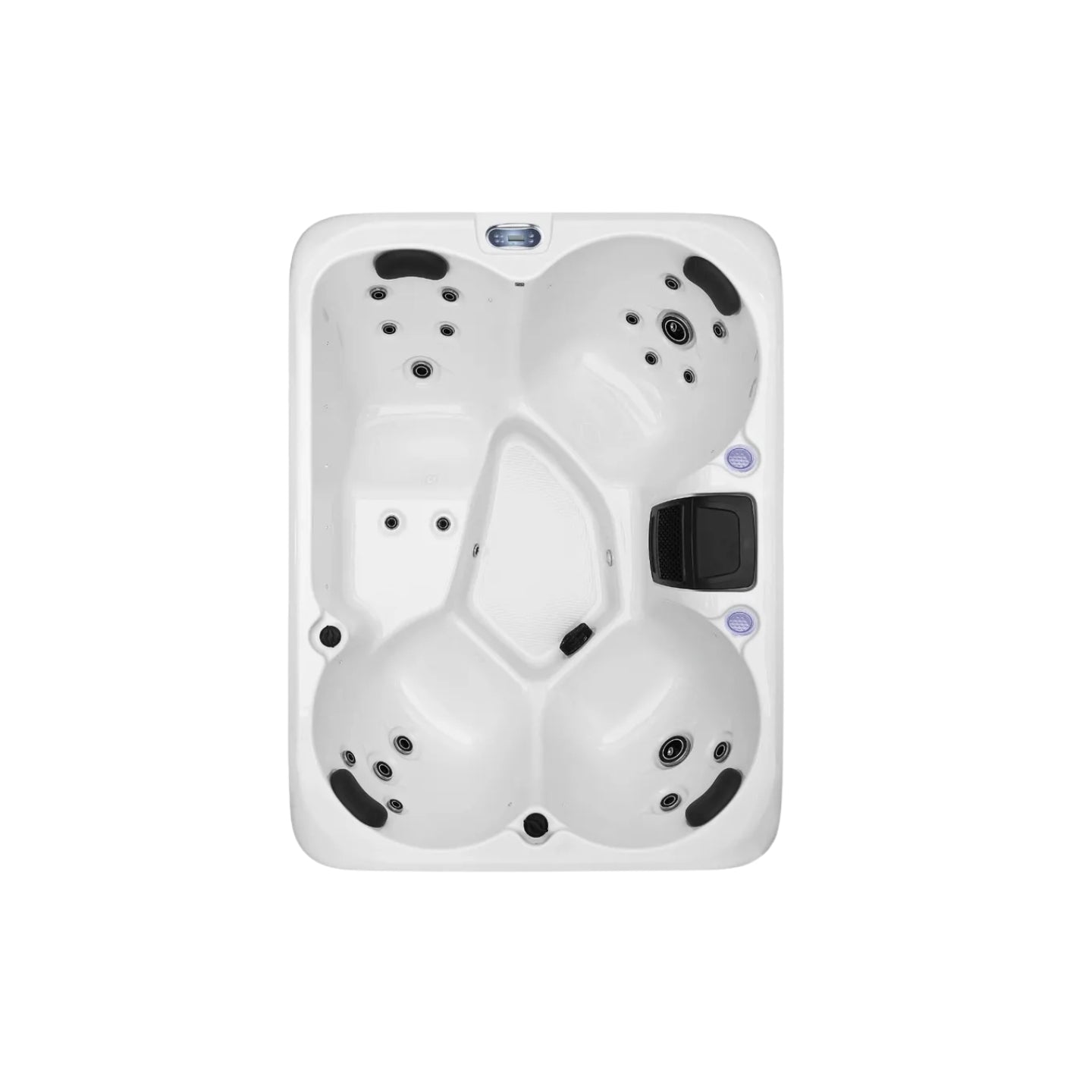 W’eau Como spa – compacte 4-persoons spa met 20 massagejets